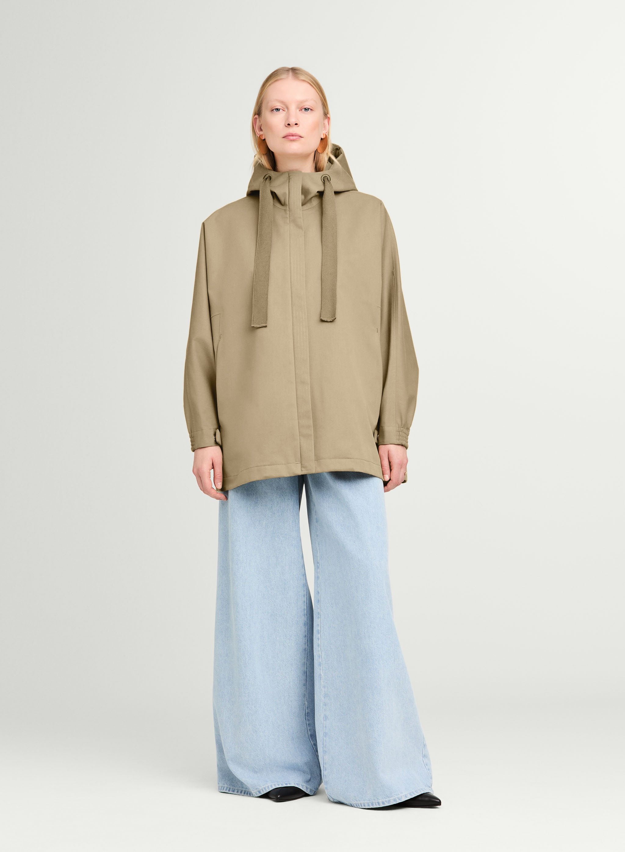 g-lab - Jacke in Cape-Silhouette light sand