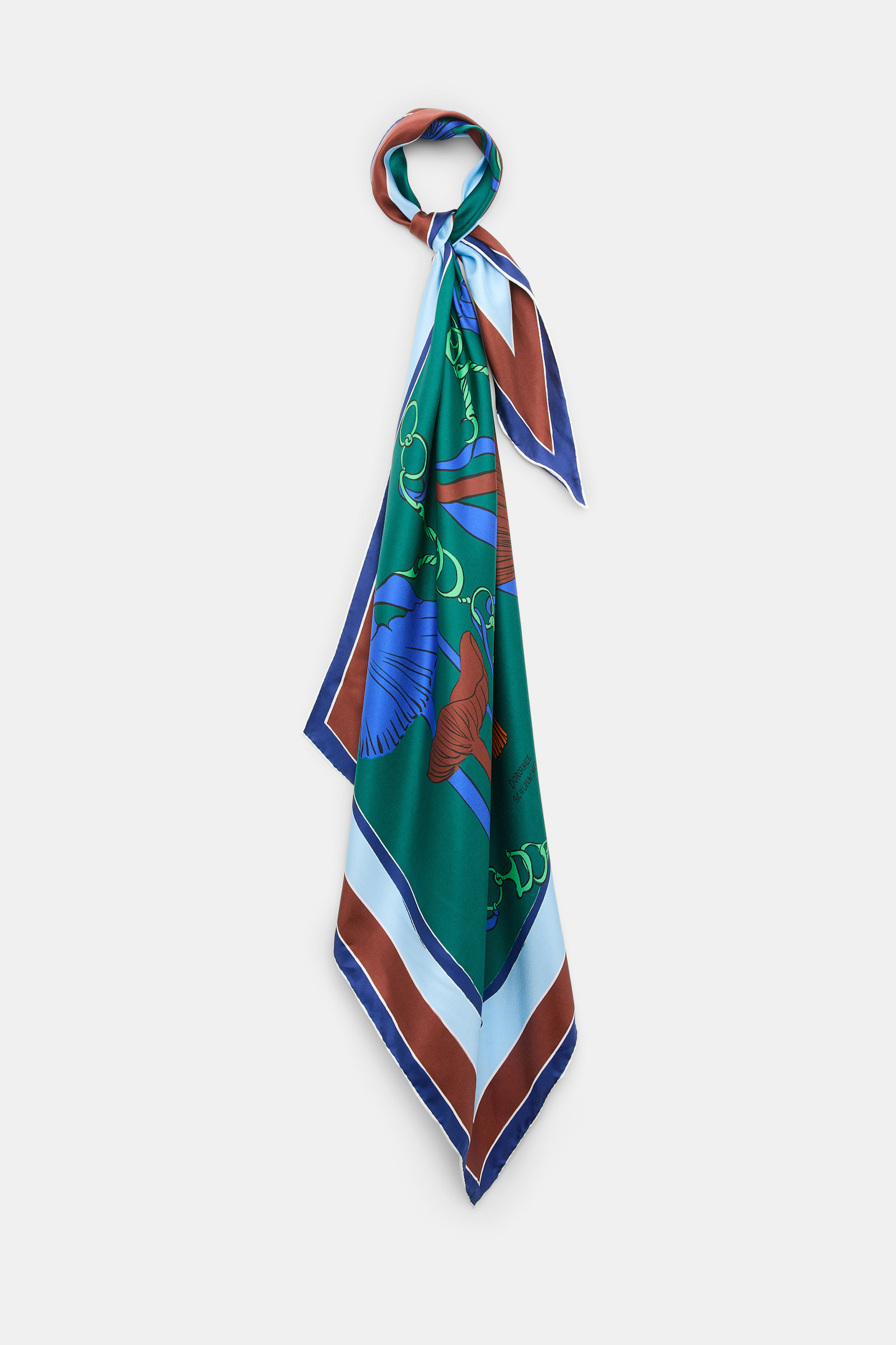 Dorothee Schumacher - Seidentuch Colorful Ribbon Scarf Seidentwill Print