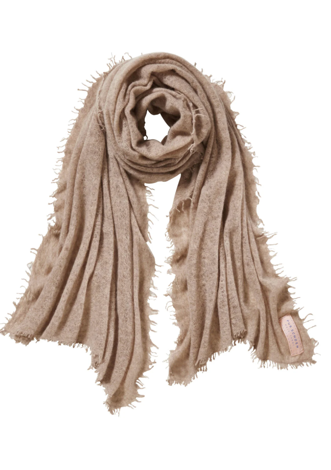 Pur Schoen - Cashmereschal  taupe