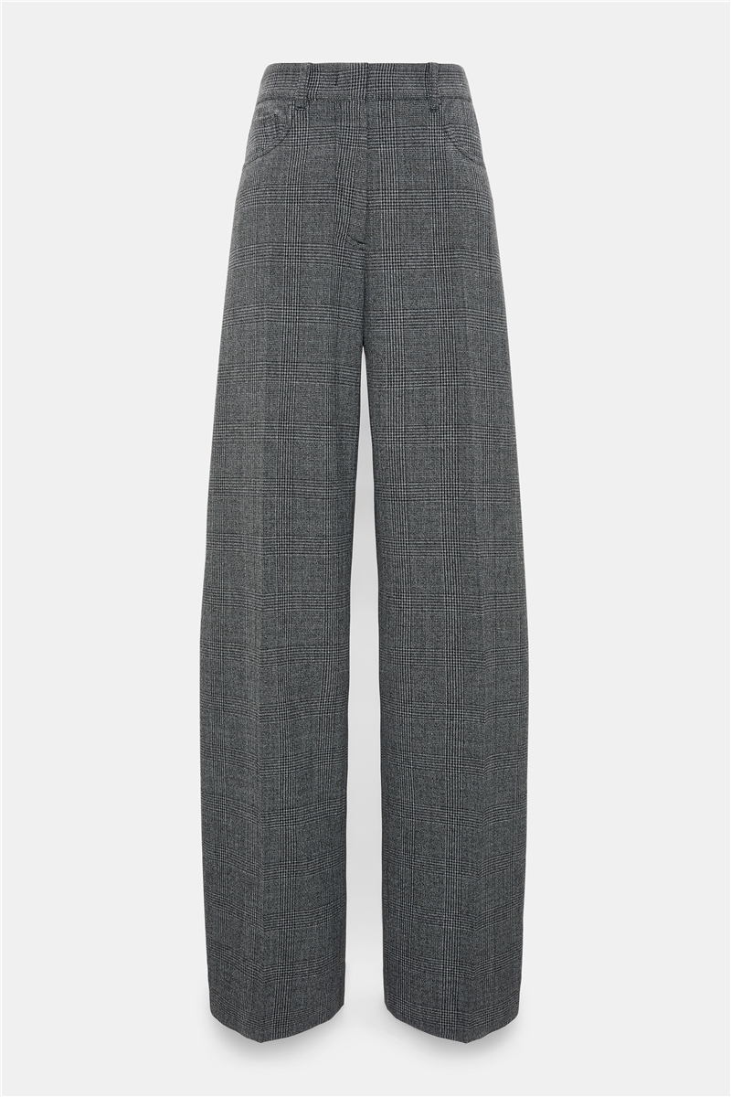 Dorothee Schumacher - Barrel-Hose Graphic Twist Glencheck