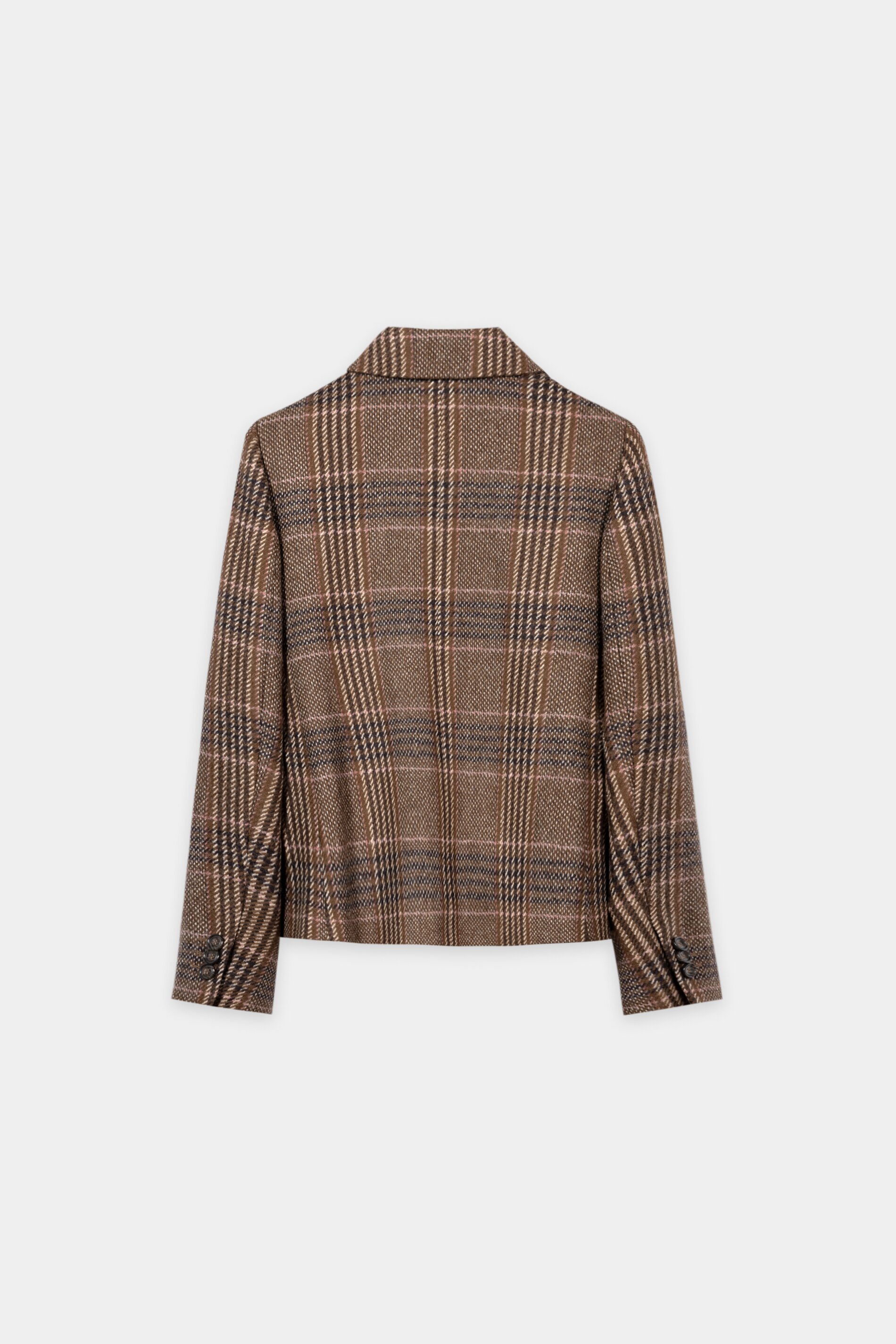 Luisa Cerano - Karo-Blazer Multi aus Schurwolle