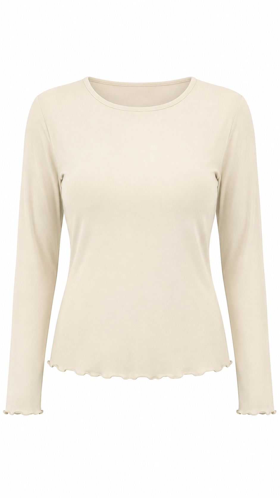 Uli Schneider - Langarmshirt First Light Modal-Mix Rundhals