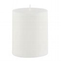 Cylinderkerze pure weiss klein