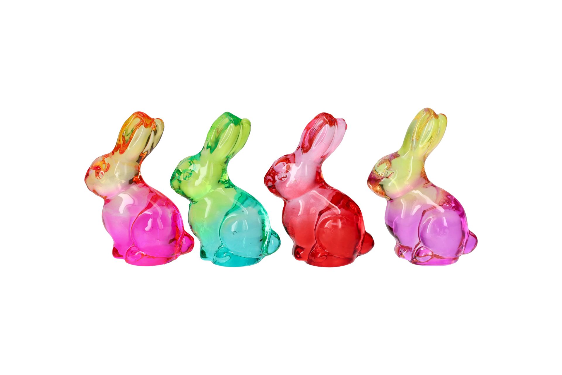 Gift Company - Honey Bunny Glashase Multicolor Neon