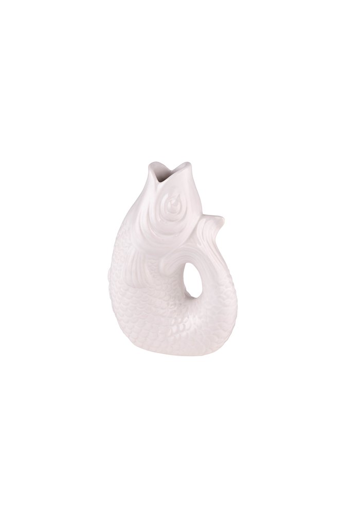 Monsieur Carafon Vase S weiss