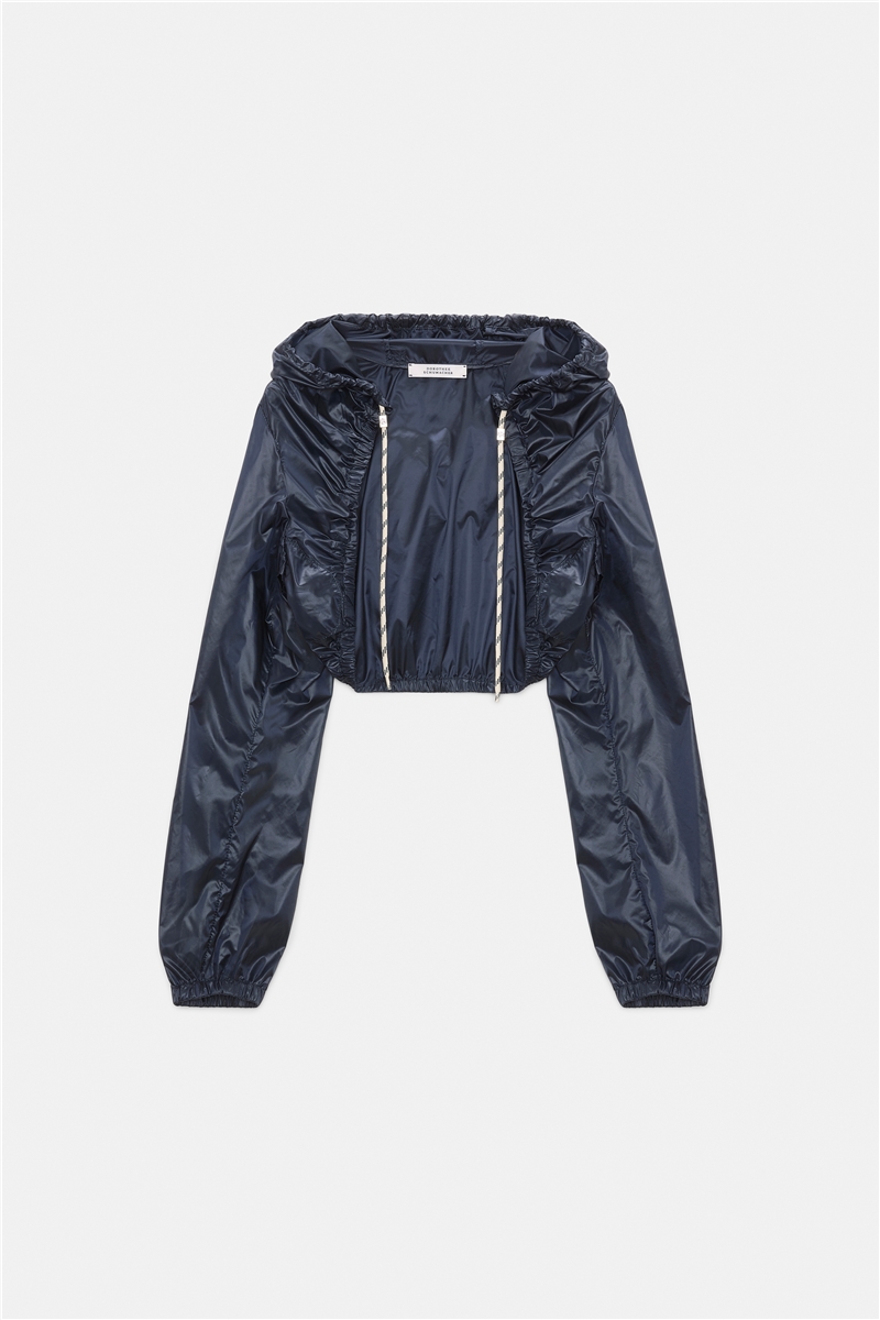 Dorothee Schumacher - Styling Piece mit Kapuze und Arm-Cover dark navy