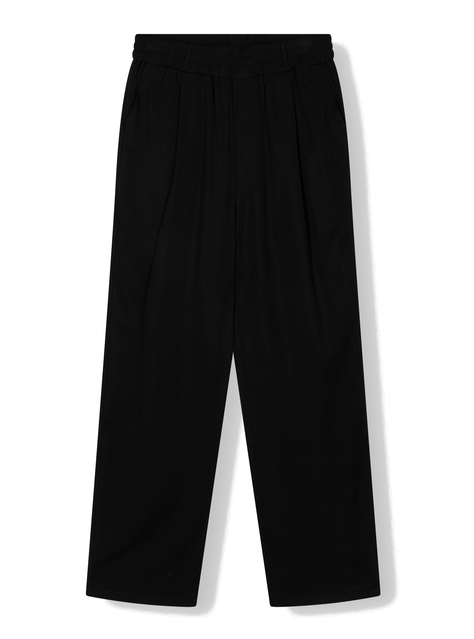 10 Days - Flowy Pants Lyocell black