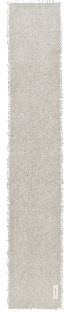 PURSCHOEN - Kaschmirschal Slim silber