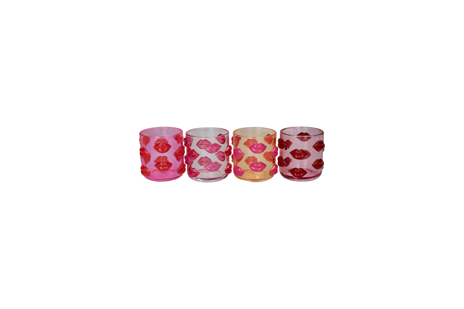 Gift Company - L’amour Glas Lippen Multicolor