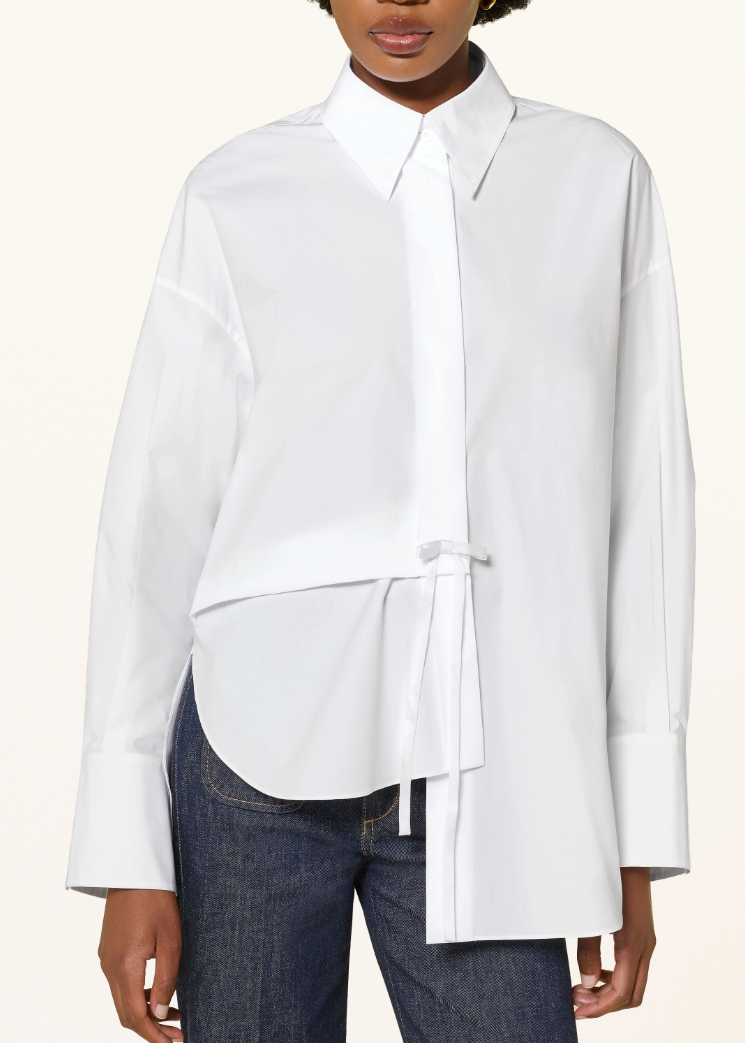 Dorothee Schumacher - Hemdbluse Pure White Baumwoll-Popeline