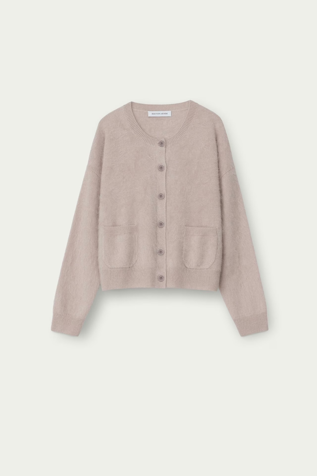 Iris von Arnim - Mina Brushed Cashmere Cardigan Kit