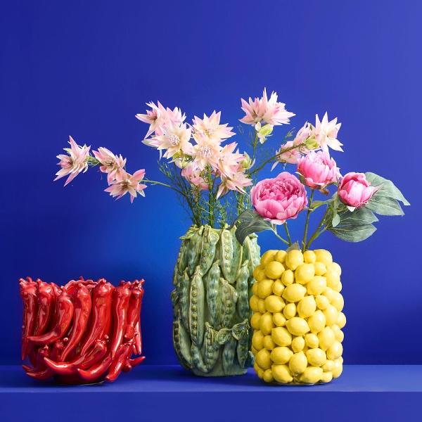 Vase Zitronen