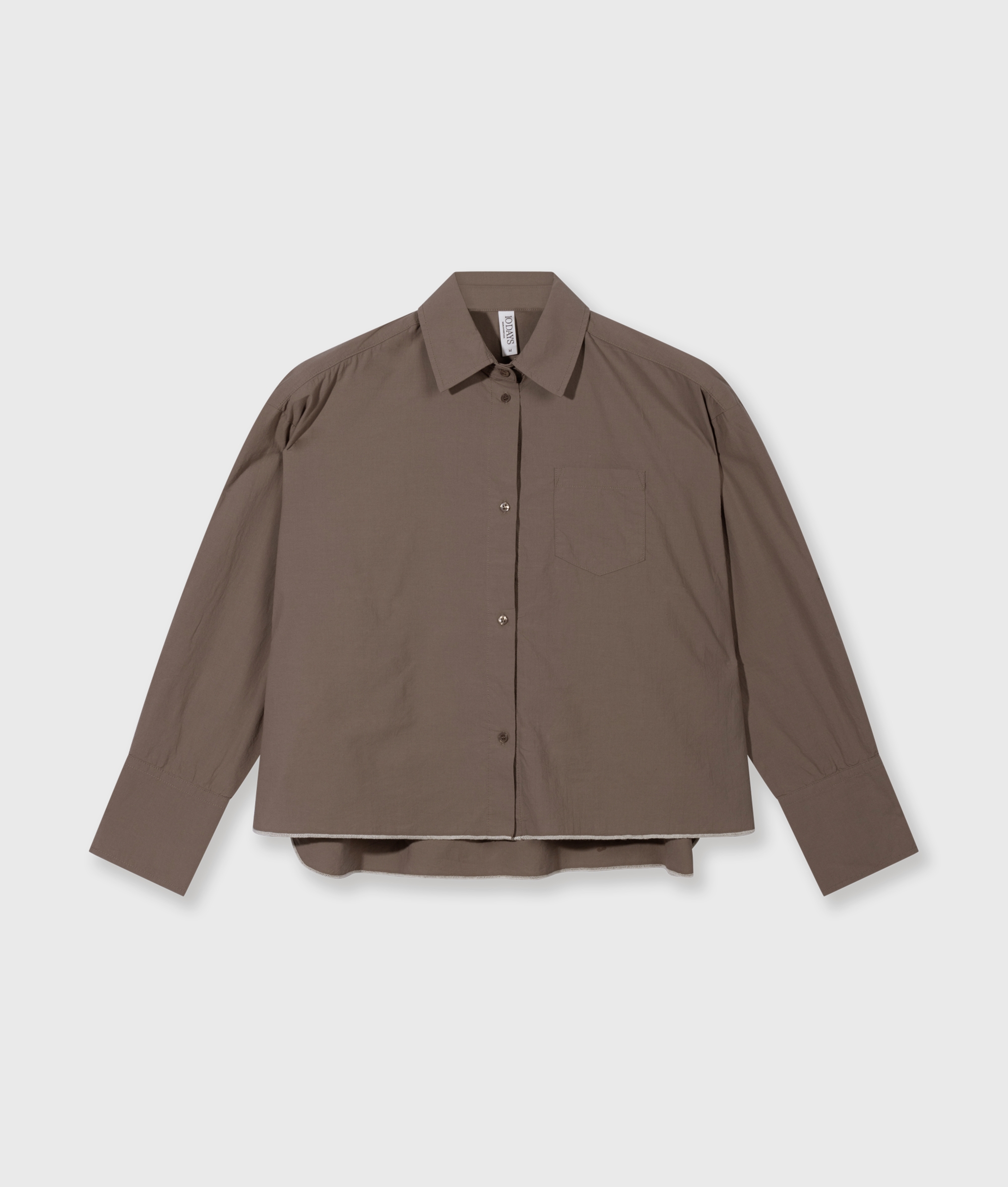 10 Days - Baumwollbluse moonrock