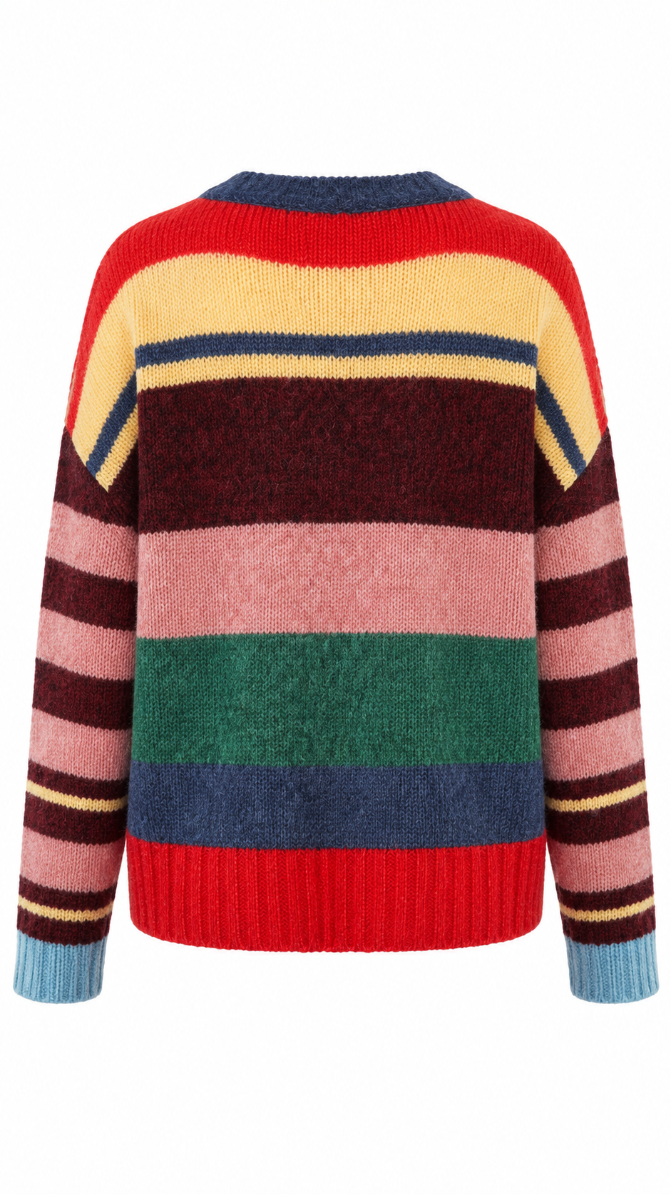 Odeeh - Strickpullover Multicolour Alpaka-Wollmix