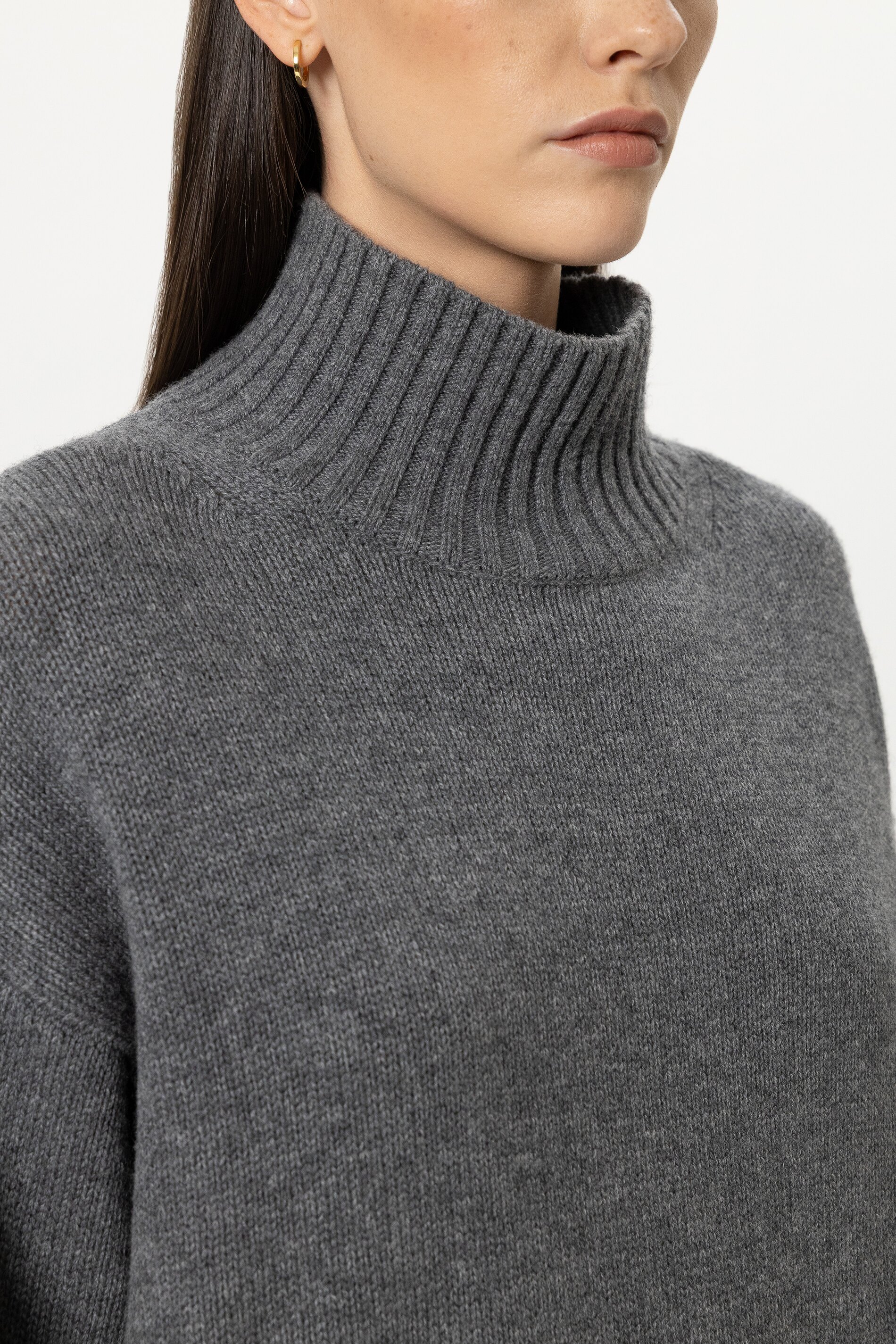 Luisa Cerano - Turtleneck aus Woll Mix