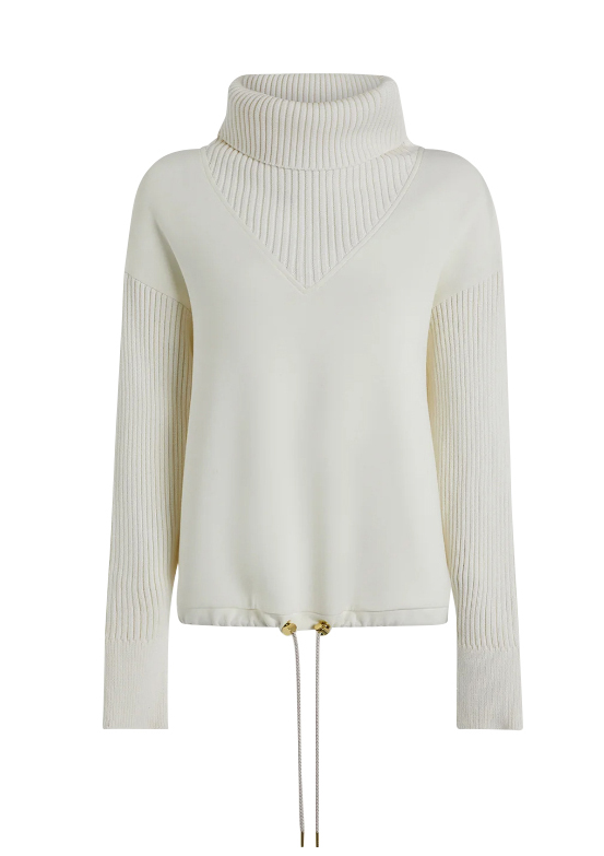 Varley - Hannah Cowl Neck Sweatshirt mit Wasserfallausschnitt