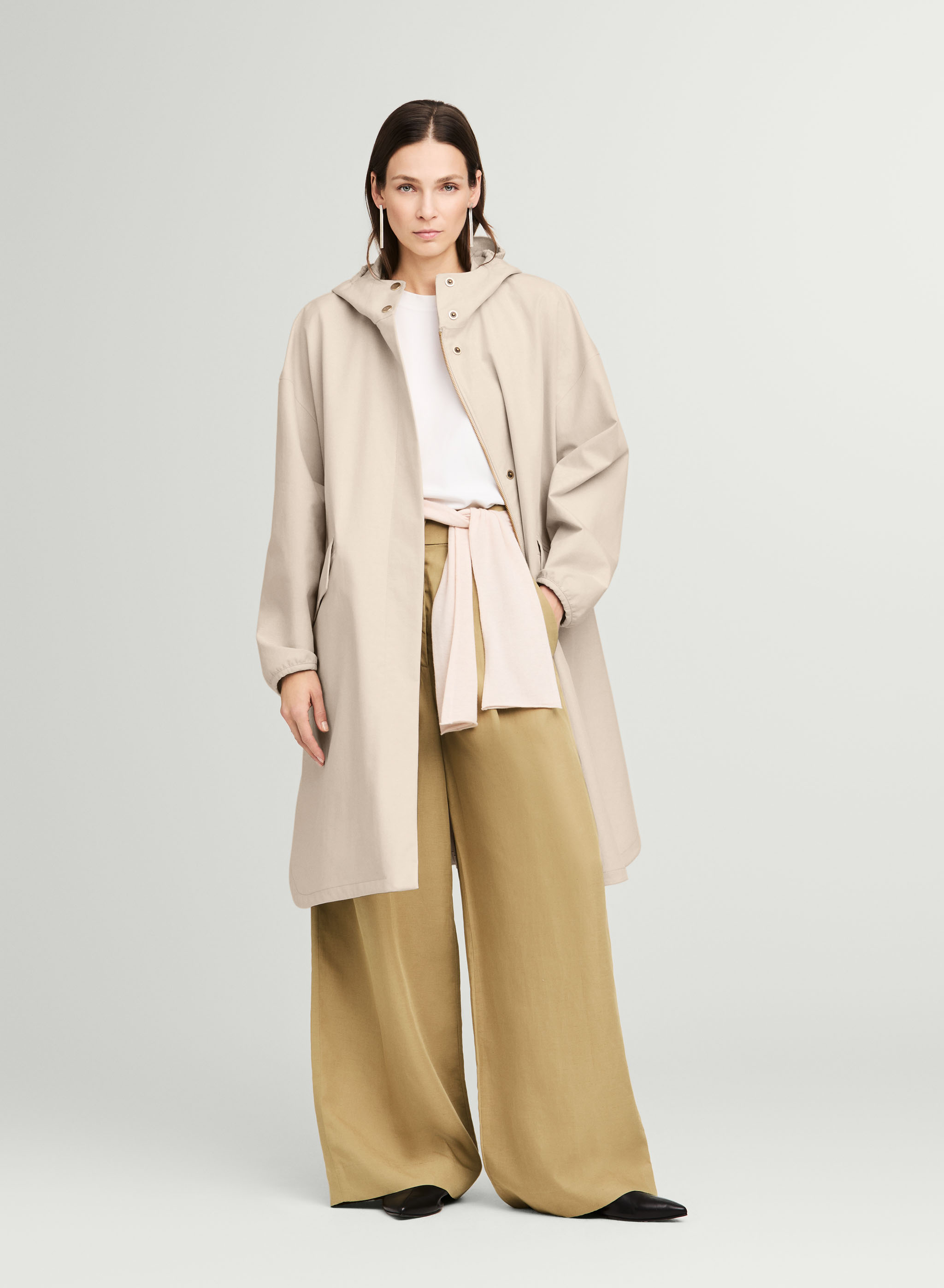 g-lab - Parka mit Kapuze light apricot