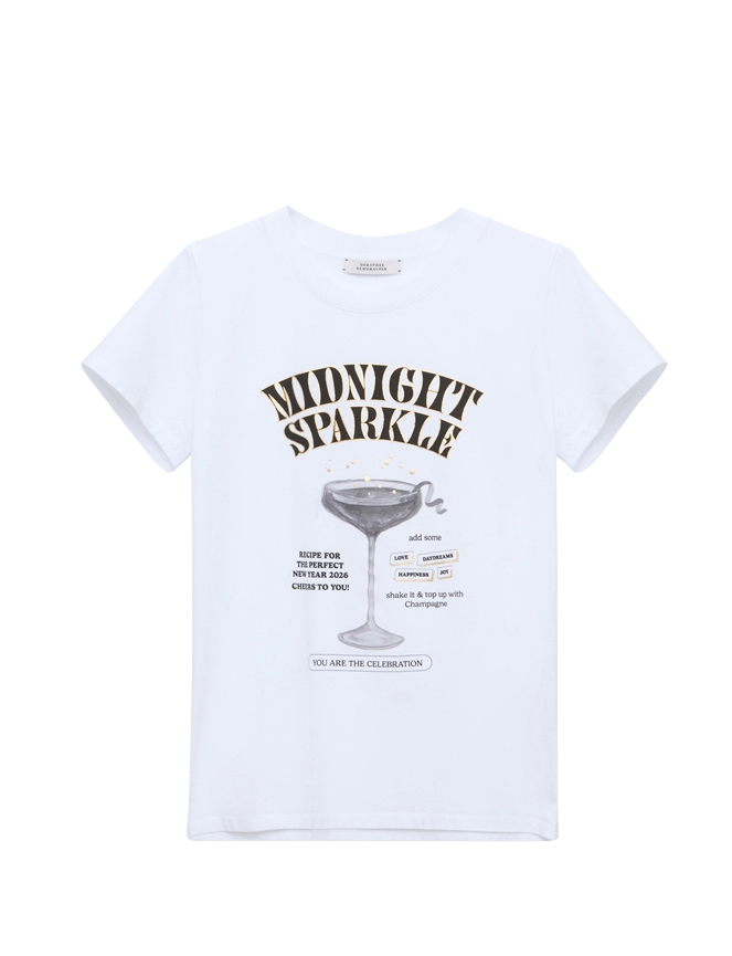 Dorothee Schumacher -  Rundhalsshirt mit "MIDNIGHT SPARKLE"-Print