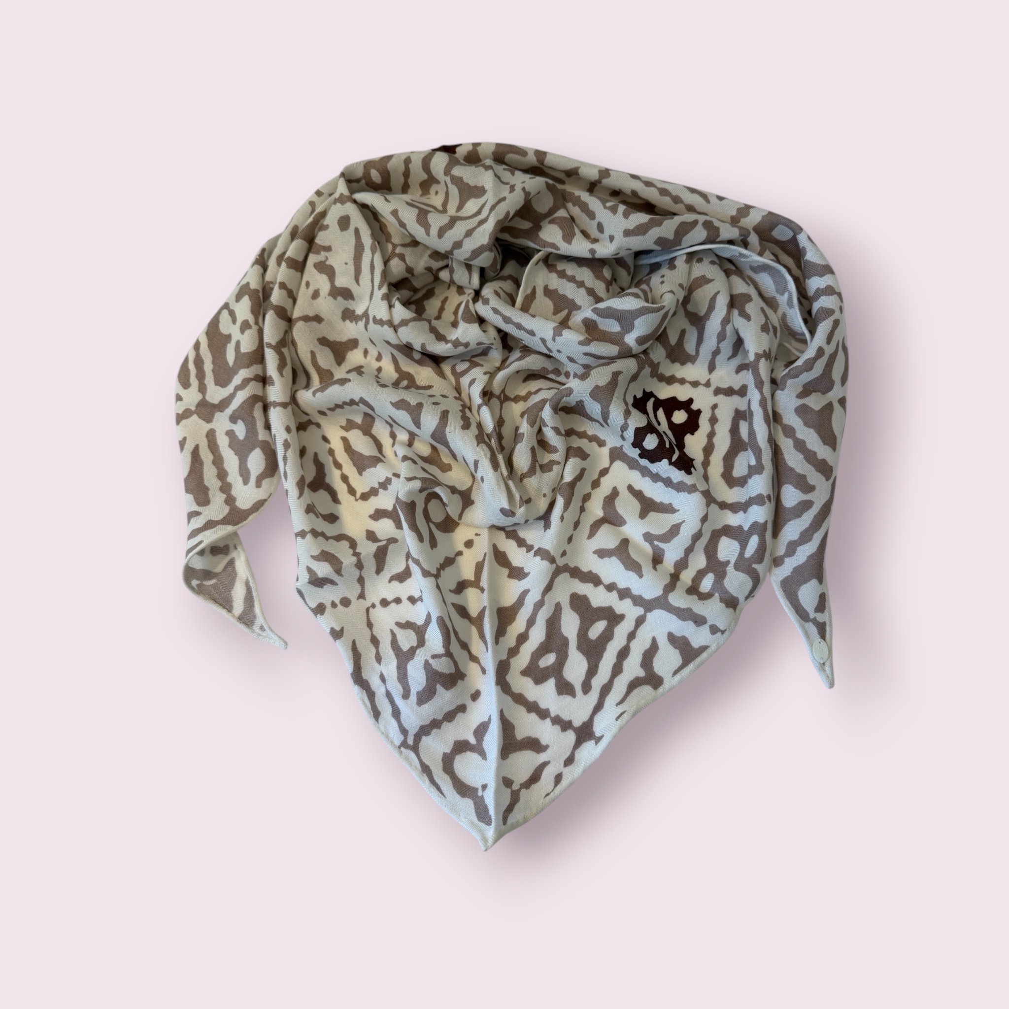 Friendly Hunting - Dreieckstuch Kite Seide/Cashmere Eyes of Marrakesh beige/taupe