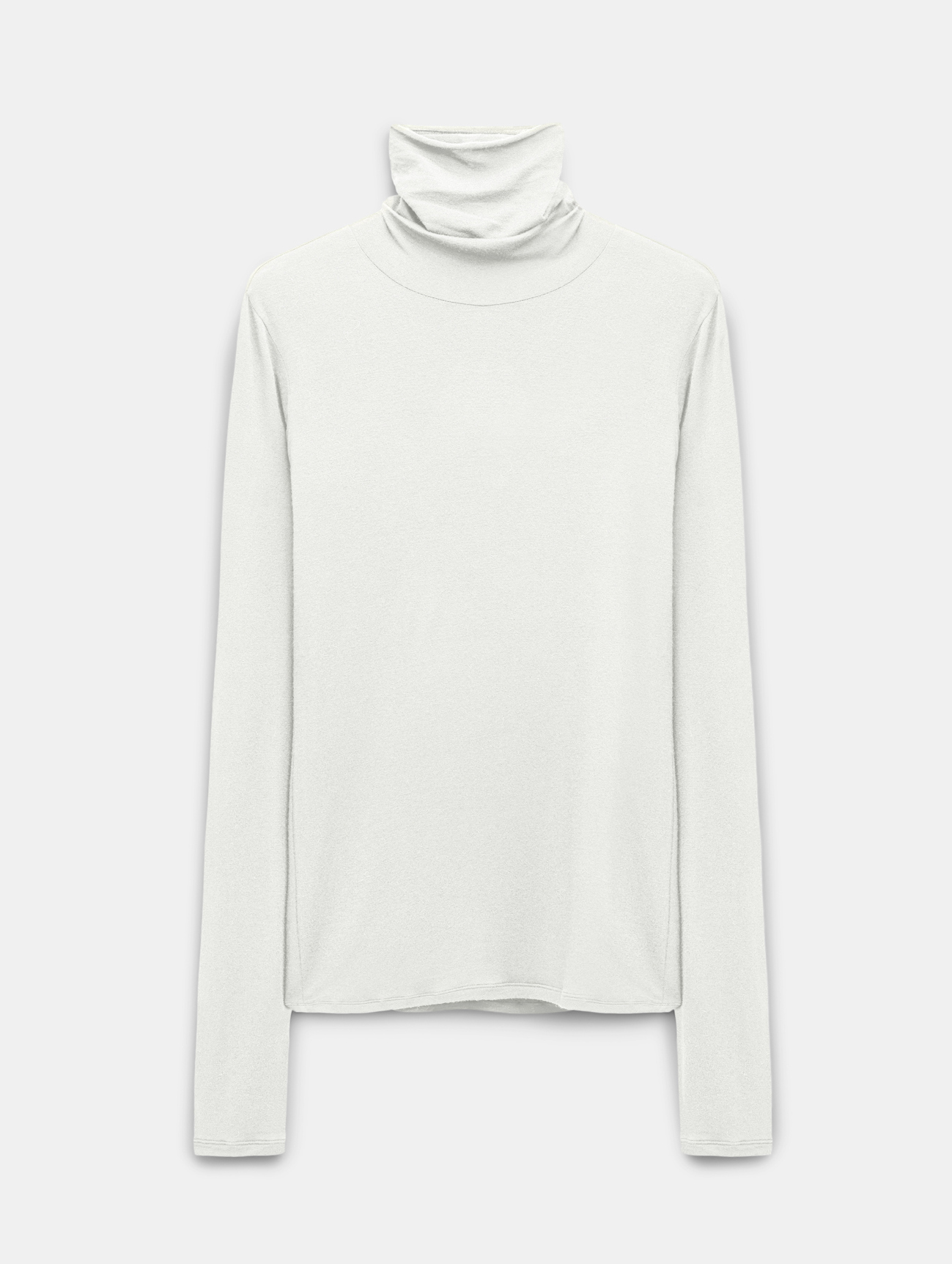 Dorothee Schumacher -  Longsleeve mit Rollkragen eggshell