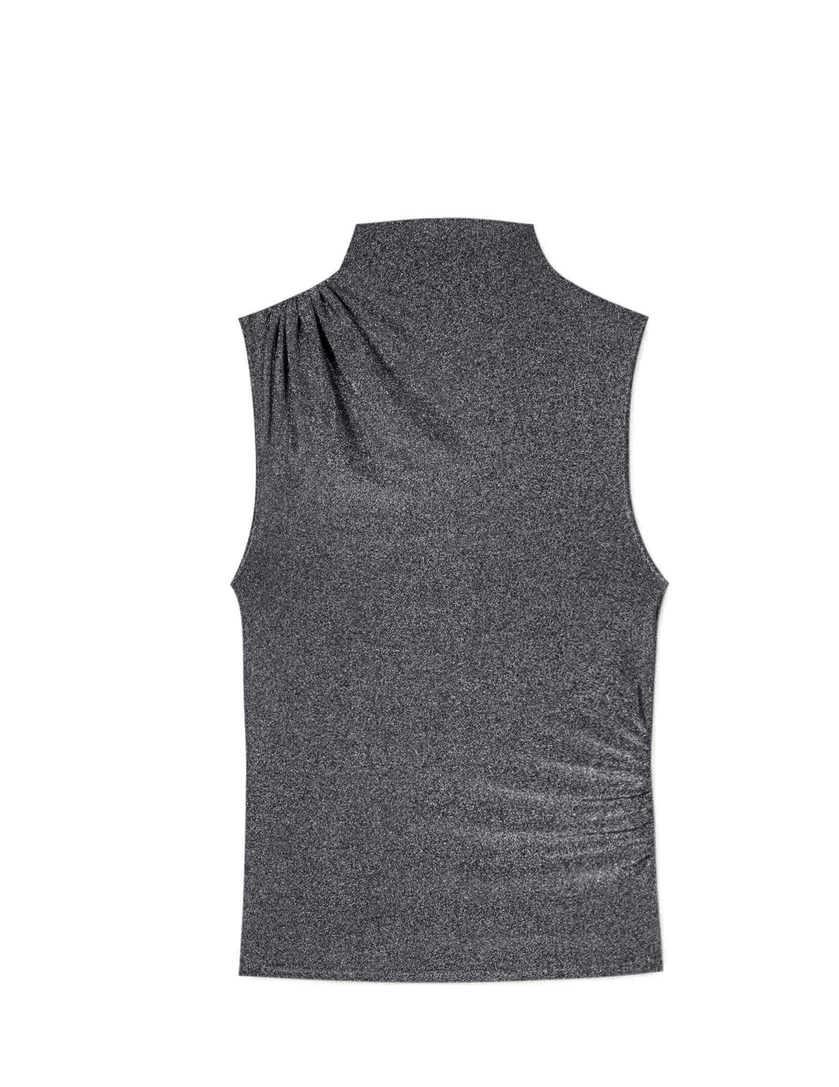 Luisa Cerano - Samt Top urban grey