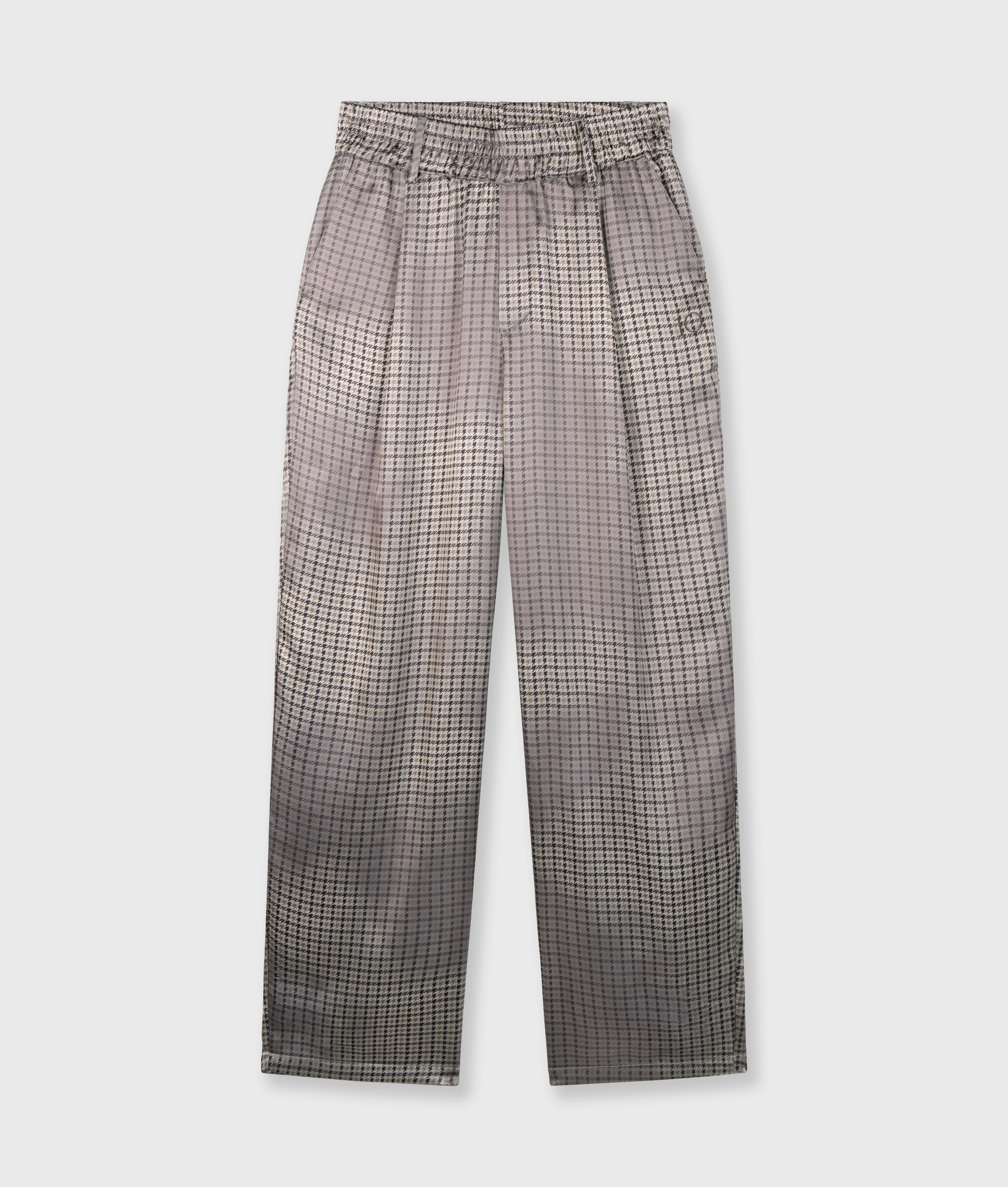 10 Days - Karohose Champagne mit seidigem Finish