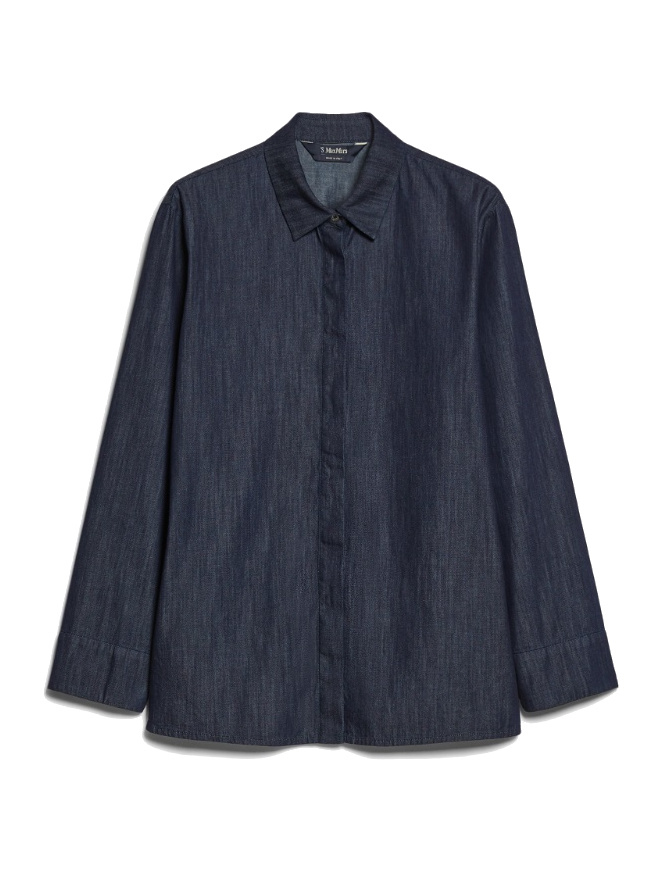 Max Mara - Hemdbluse aus Baumwolldenim