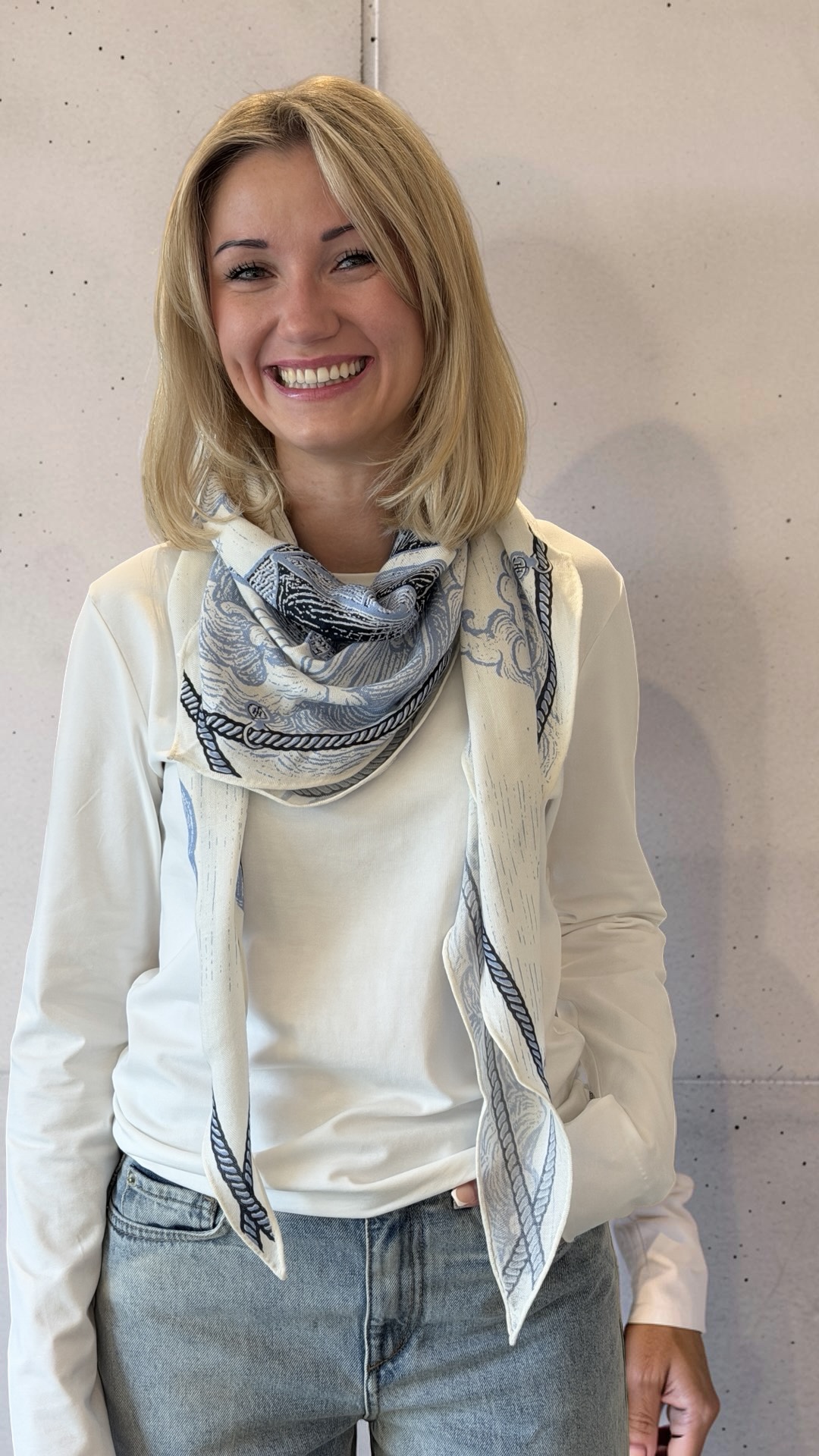 Friendly Hunting - Dreieckstuch Kite Seide/Cashmere Crusoe