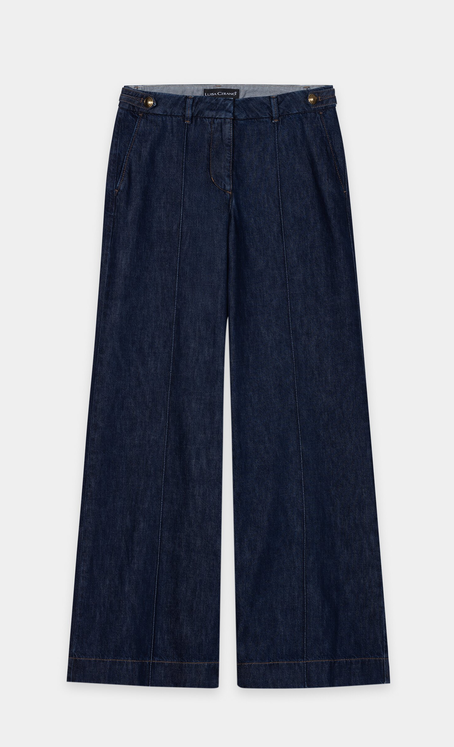 Luisa Cerano - Wideleg Chino Denim
