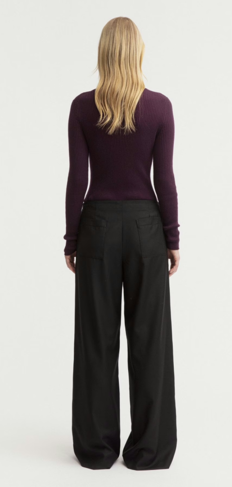 Iris von Arnim - Hose Vista Pocket Crepe Schwarz