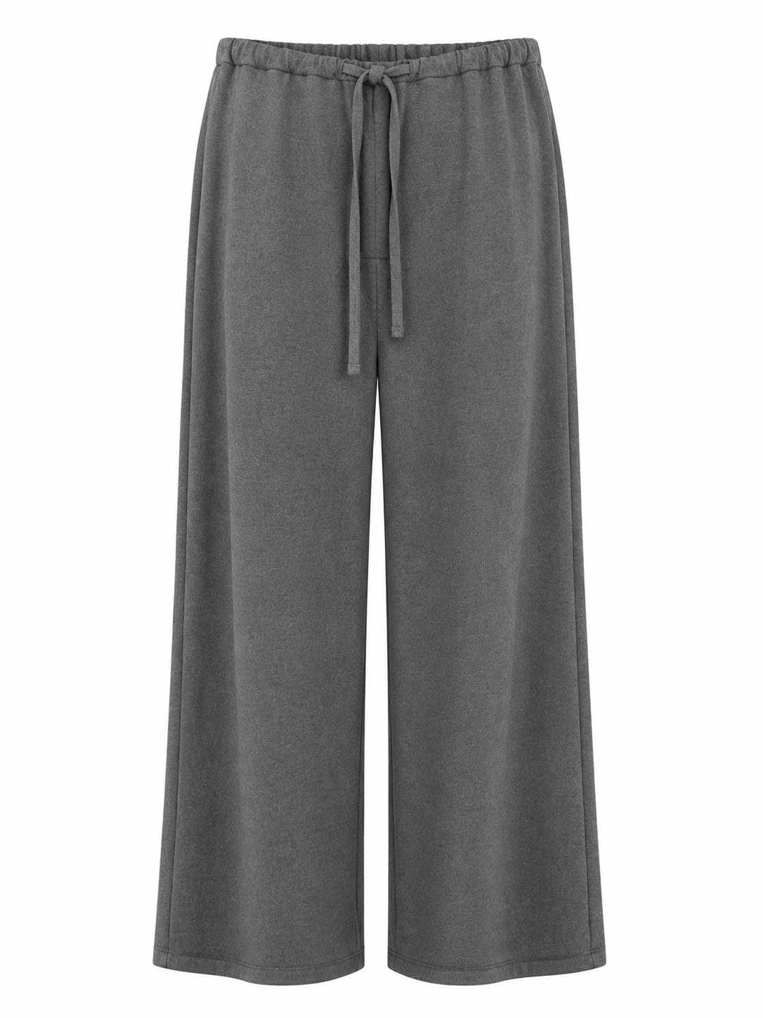 Uli Schneider - Hose Graphit Flanell mit weitem Bein