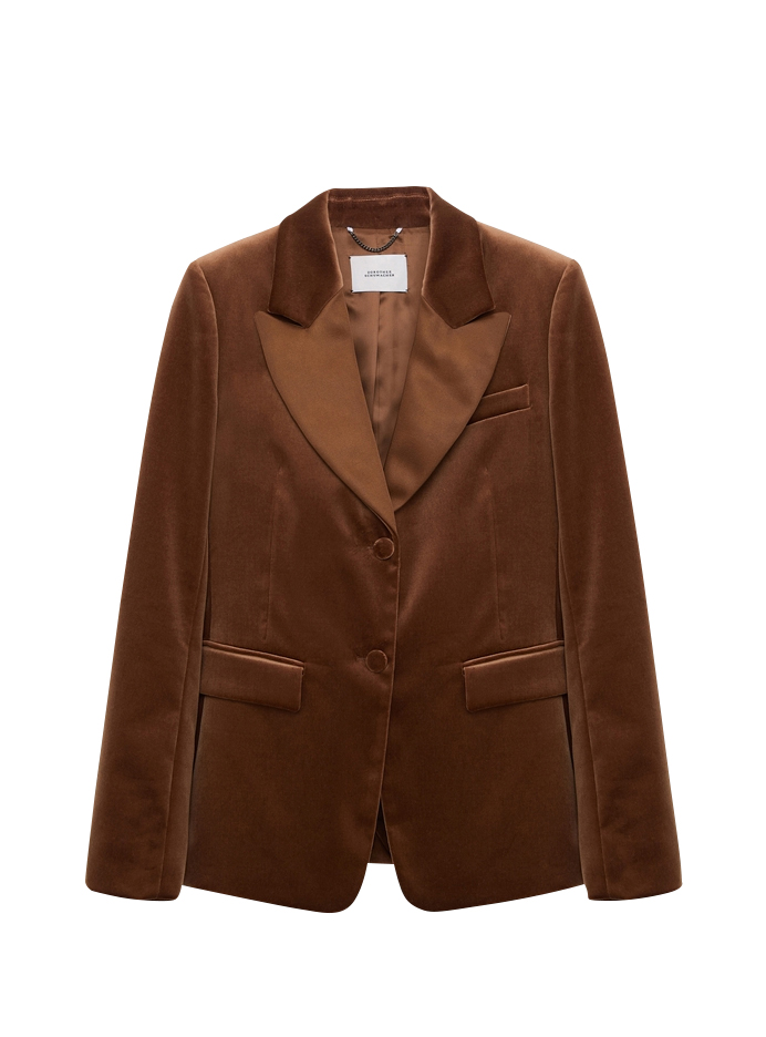 Dorothee Schumacher - Samtblazer terra