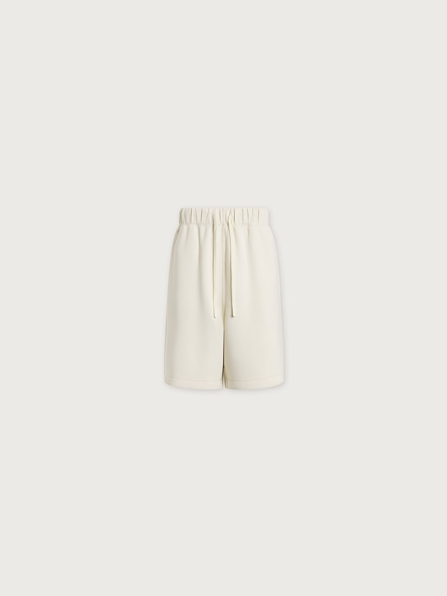 Varley - Long Shorts Off White DoubleSoft® Casual Comfort