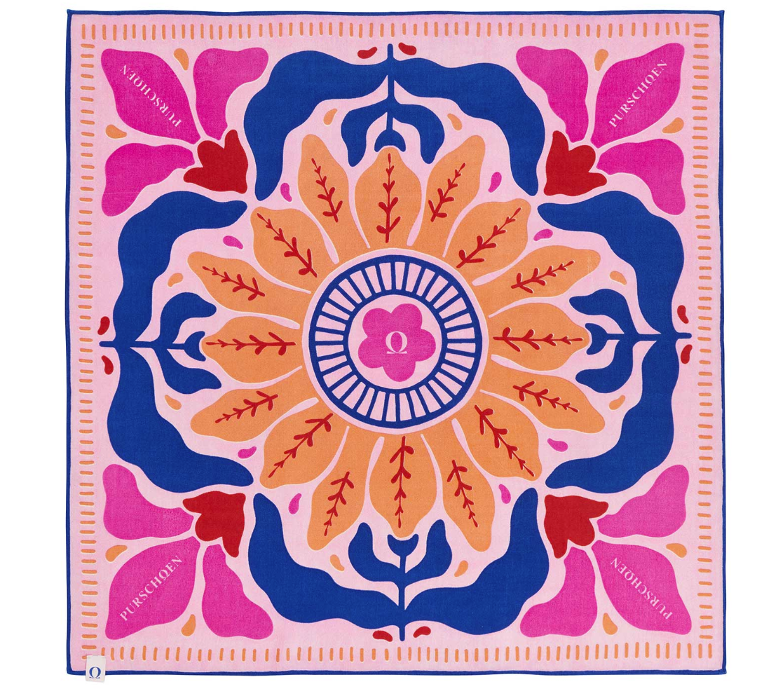 Pur Schoen - Nikituch Flower puder pink