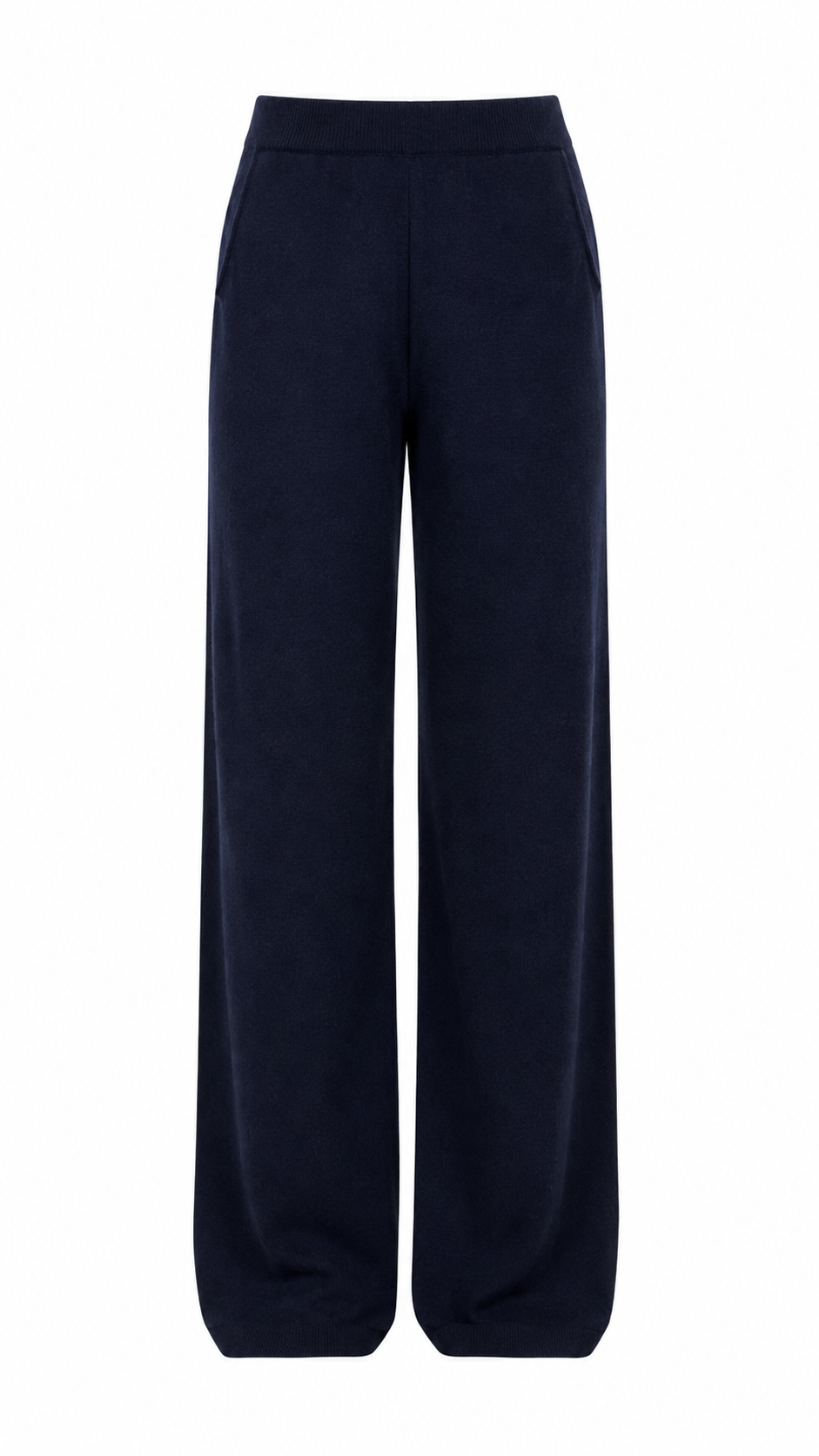 True Religion - Strickhose Midnight Navy Wolle-Kaschmir