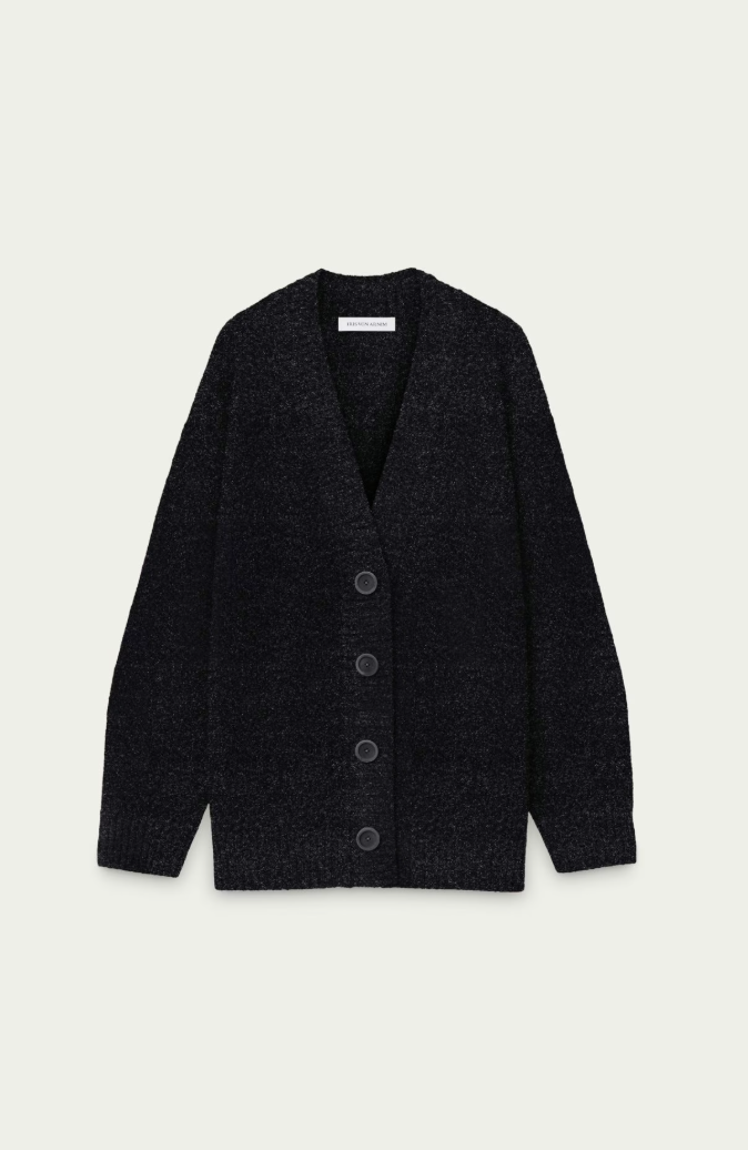 Iris von Arnim - Cashmere-Seiden Cardigan navy