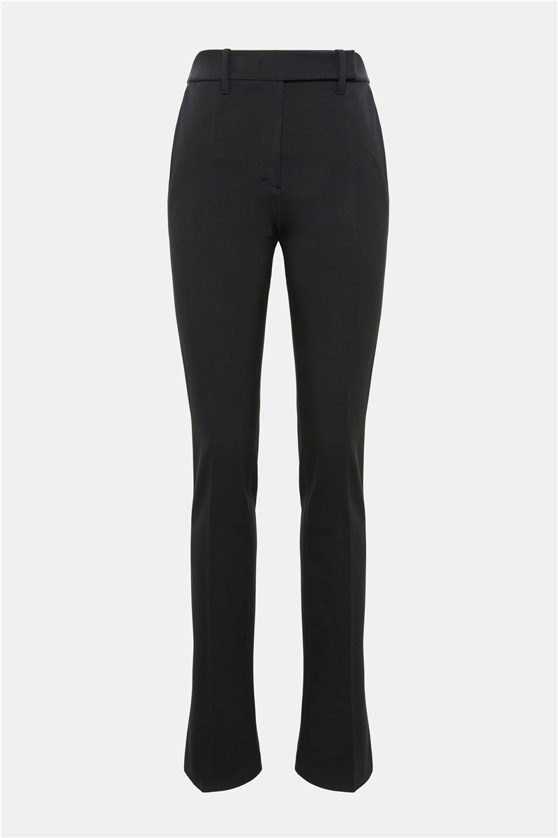 Dorothee Schumacher - Kickflare-Hose Emotional Essence Schwarz aus Punto Milano