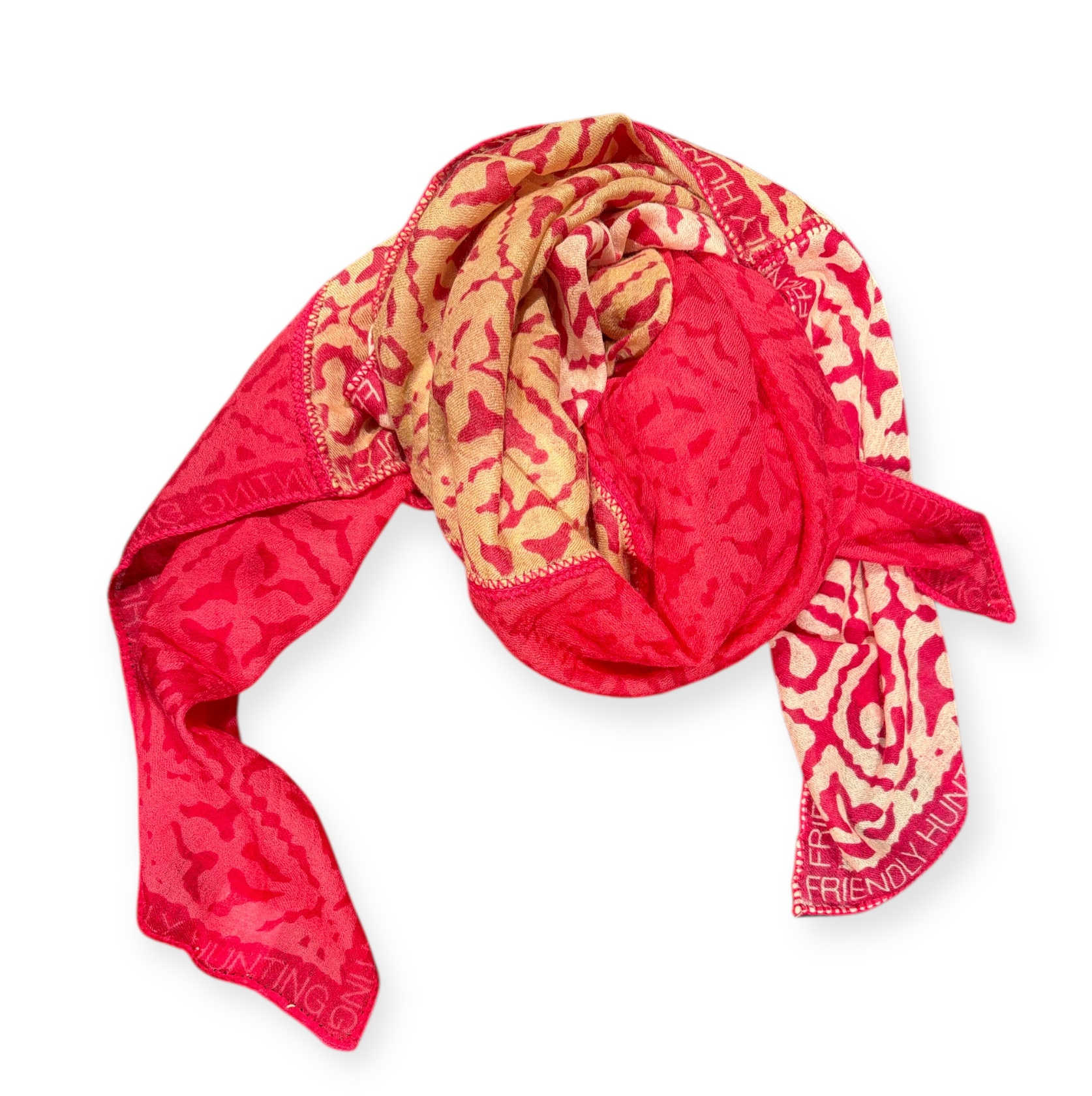 Friendly Hunting - Kashmere Super Patch Tuch magenta/beige