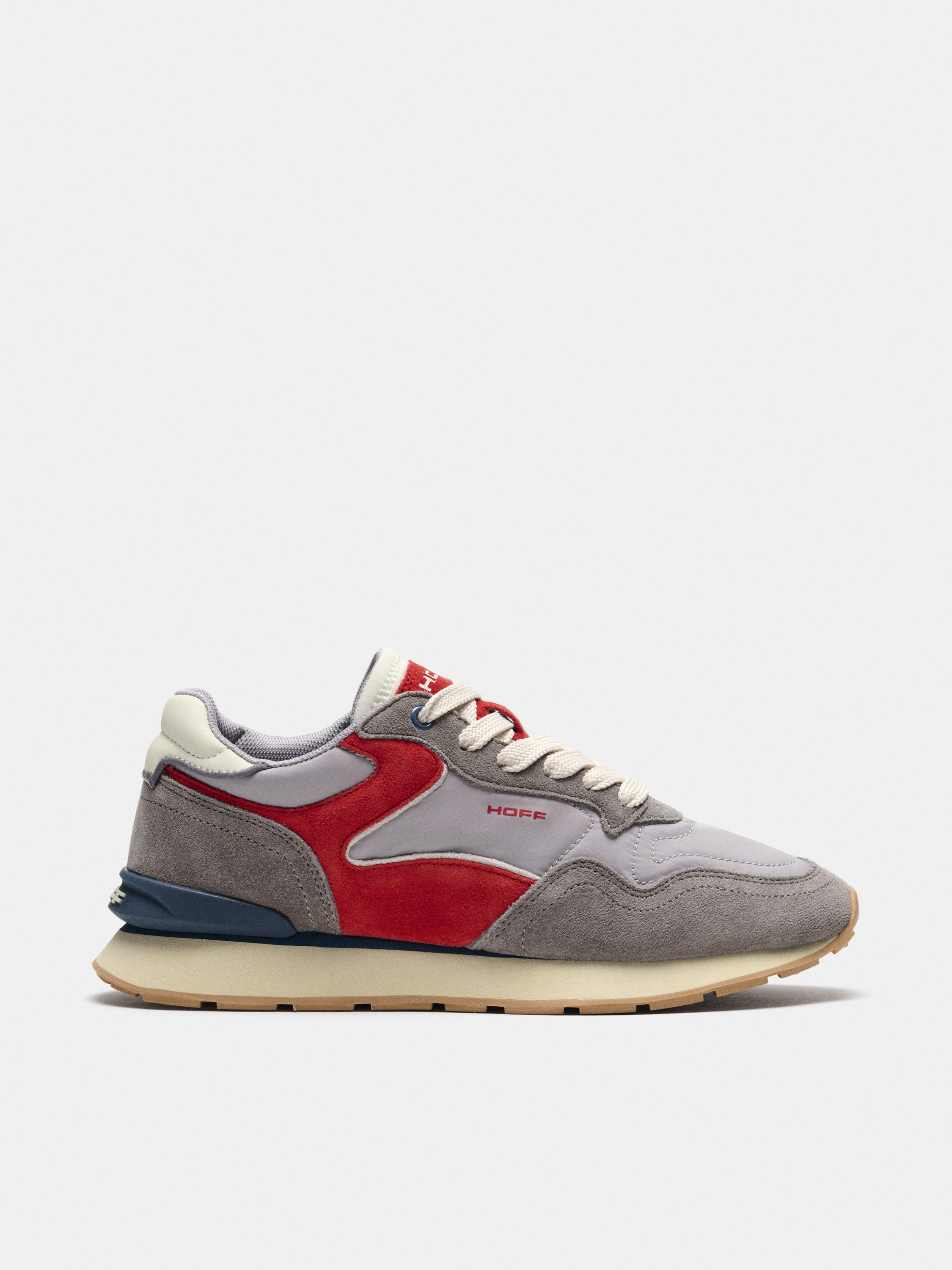Hoff - Sneaker Chroma Light Grey Leder Nylon