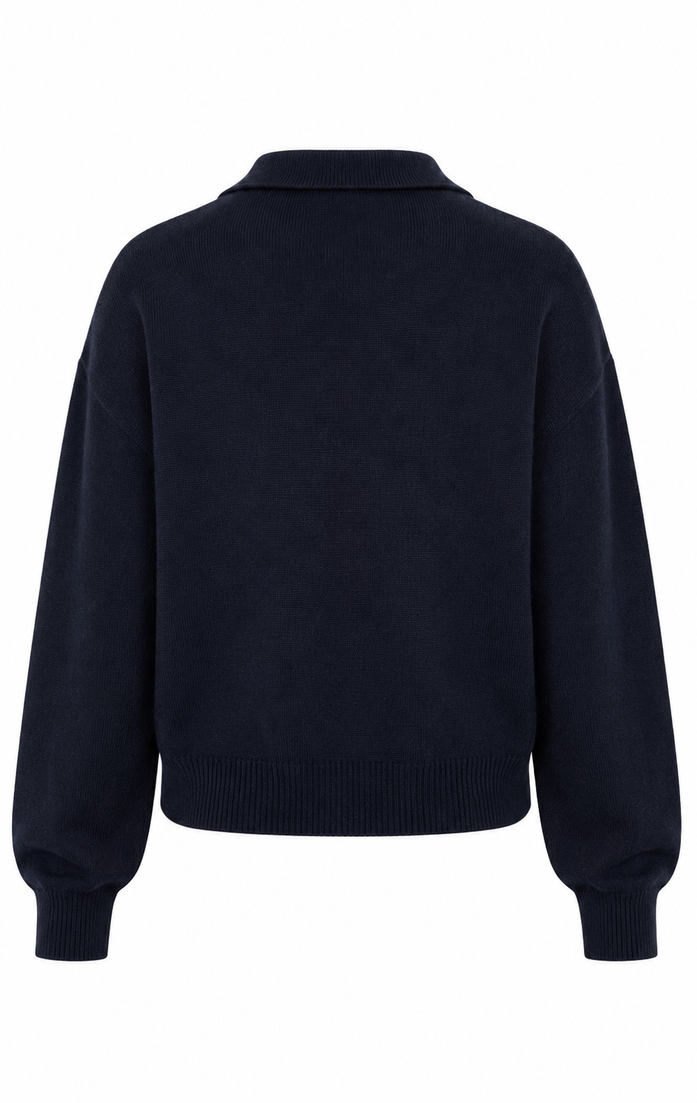 True Religion - Strickjacke Midnight Navy Wolle-Kaschmir