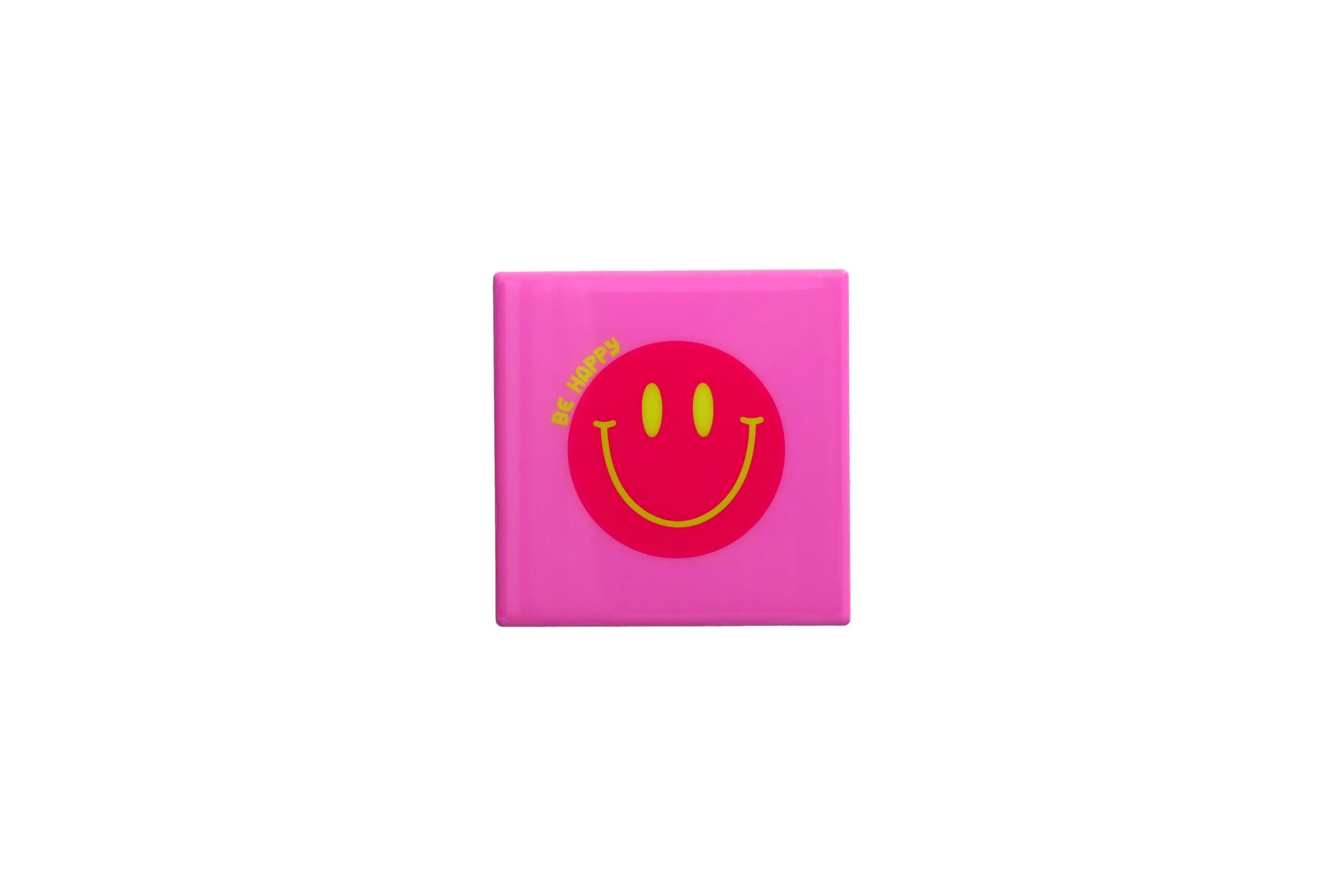 Gift Company - Love Tiles Untersetzer Rosa mit Smiley