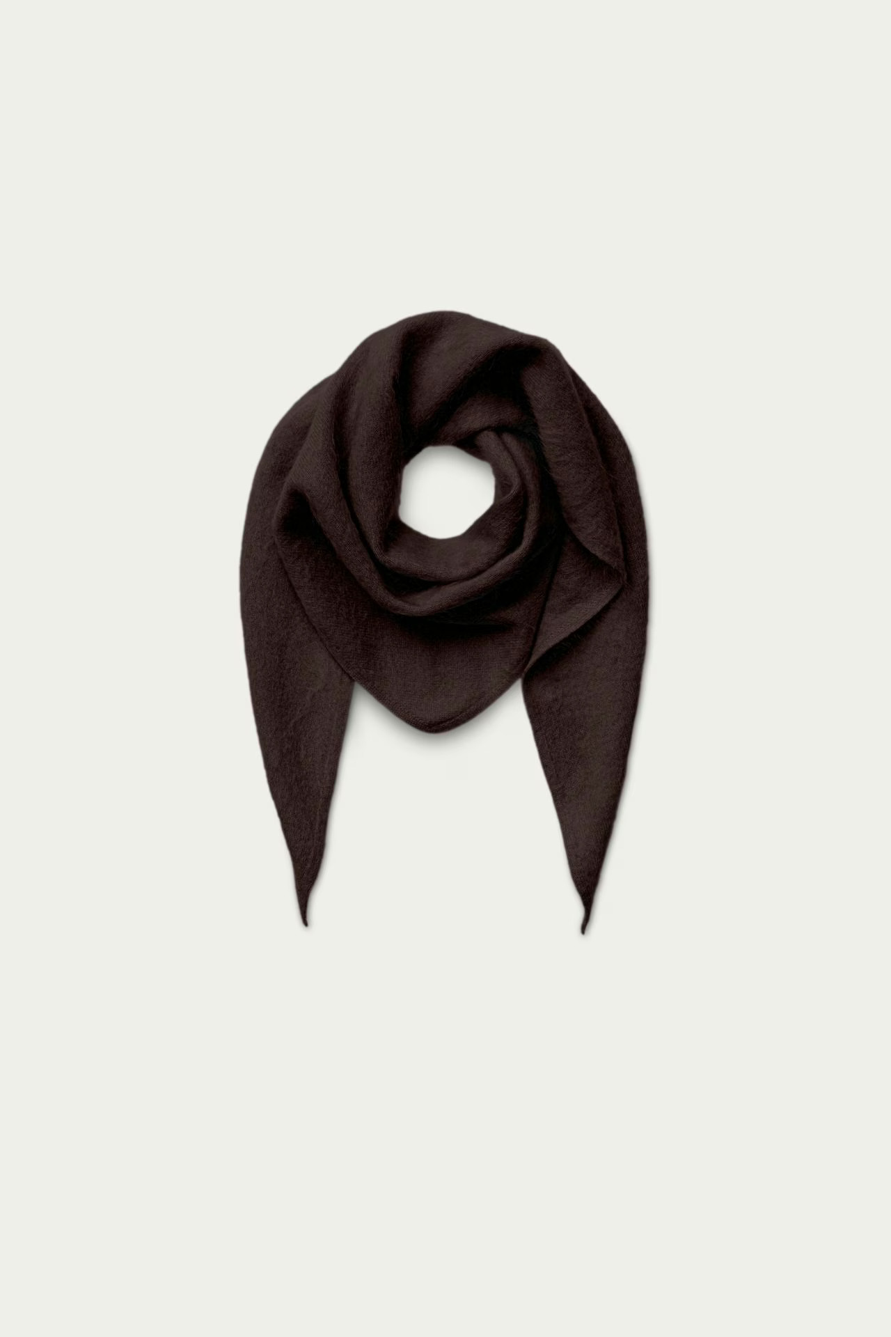 Iris von Arnim - Kasira Brushed Cashmere Tuch Schokolade