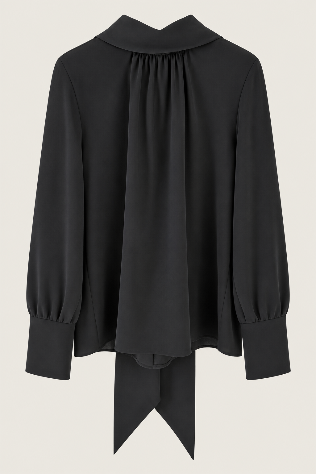 Uli Schneider - Foulard Bluse Black mit Schluppe