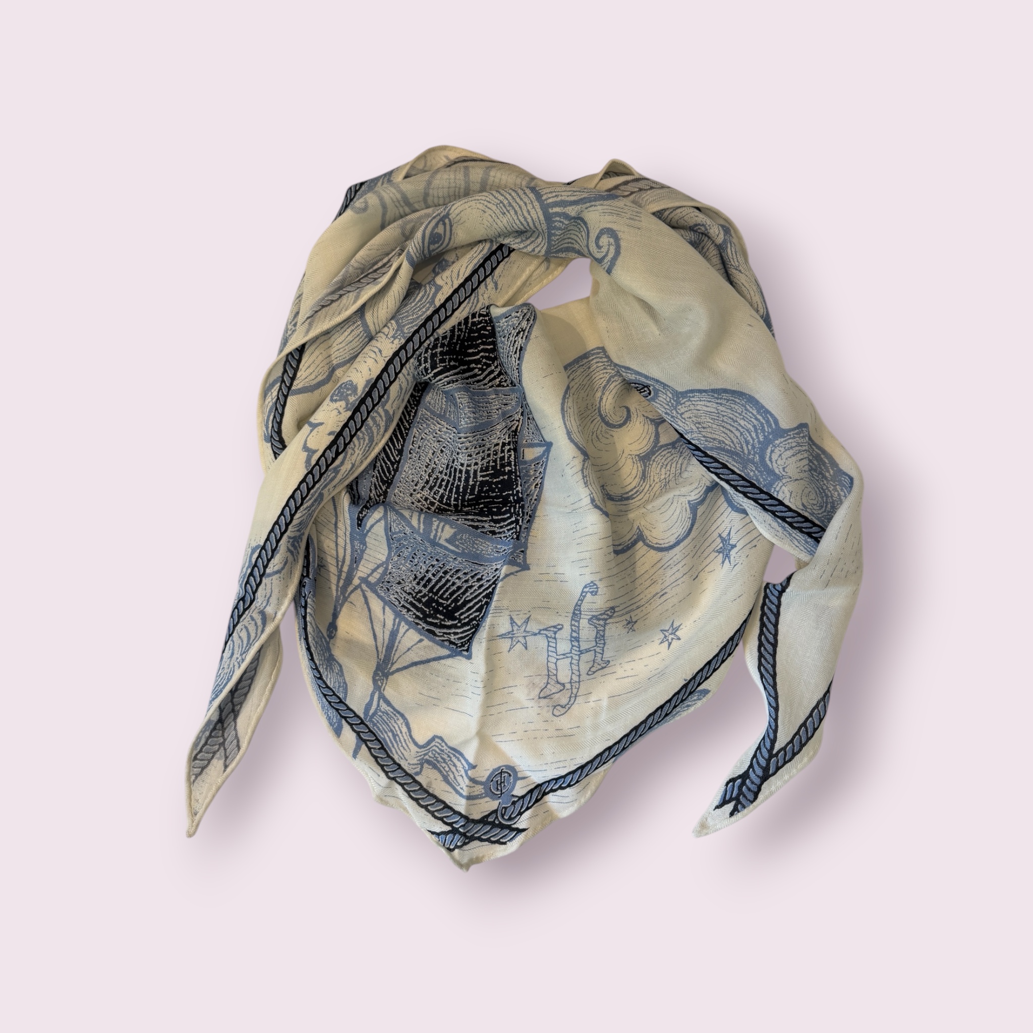 Friendly Hunting - Dreieckstuch Kite Seide/Cashmere Crusoe