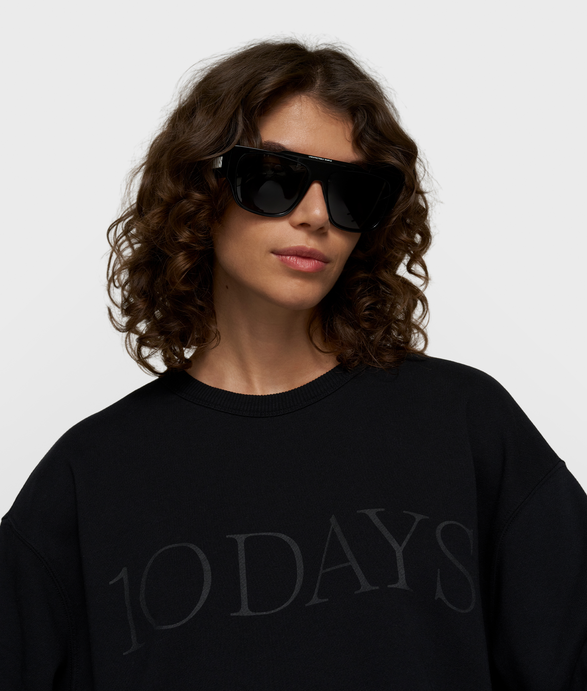 10 Days - Short Ten Days Sweater Black