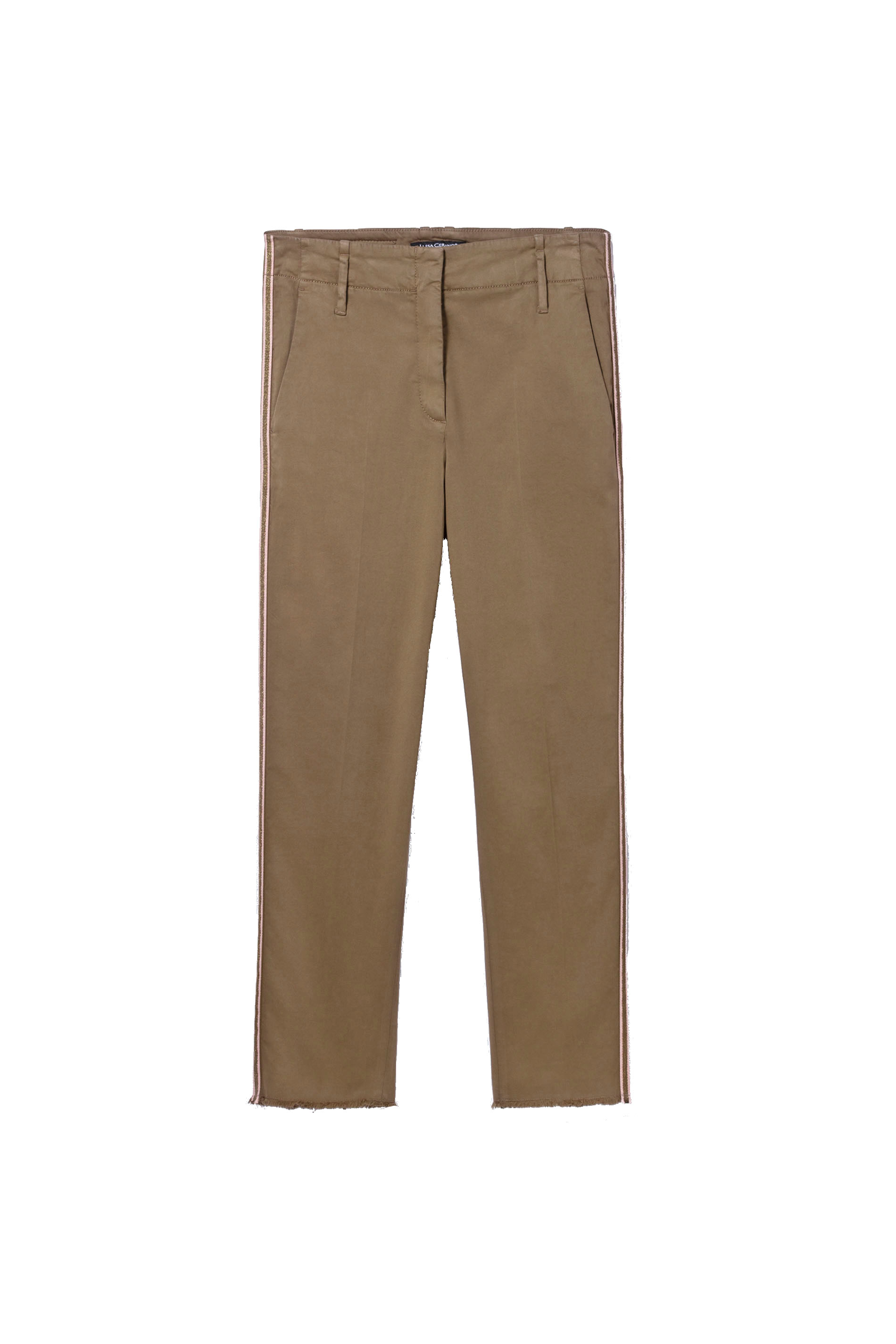 Luisa Cerano - Sportliche Chino mit Galanstreifen