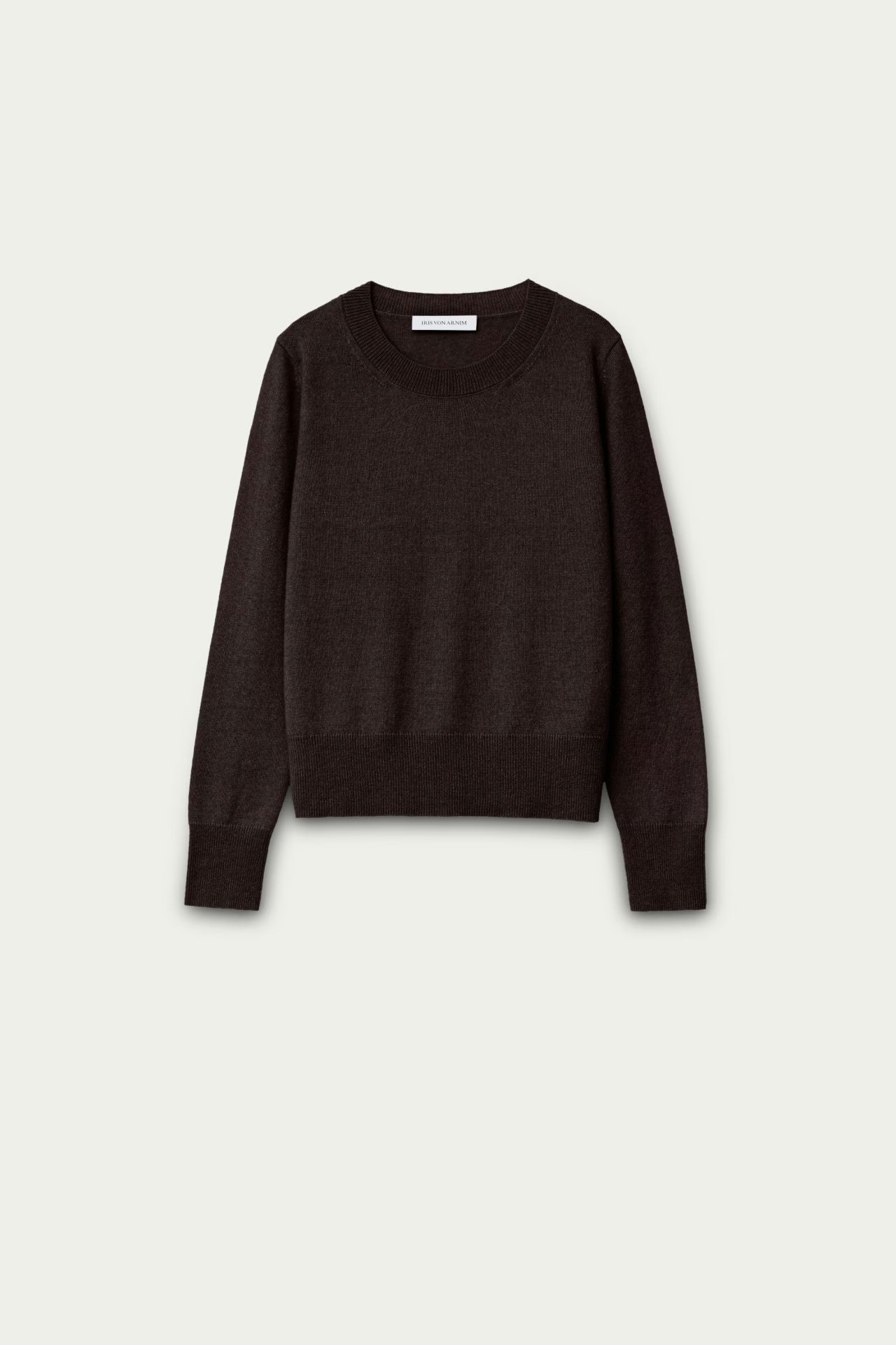 Iris von Arnim - Neris Cashmere-Seide Pullover Schokolade