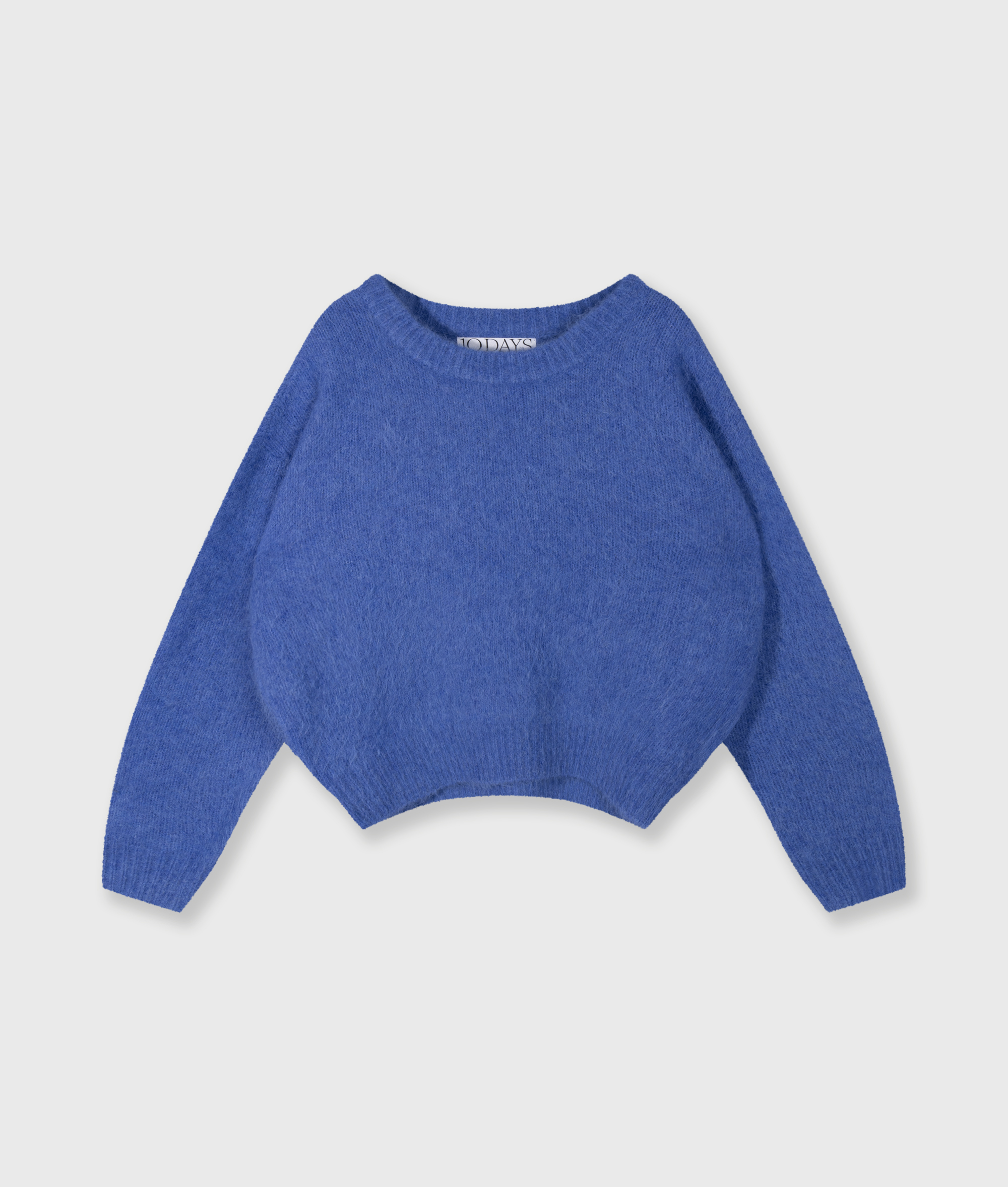 10 Days - Hairy Knit Sweater Ultramarine
