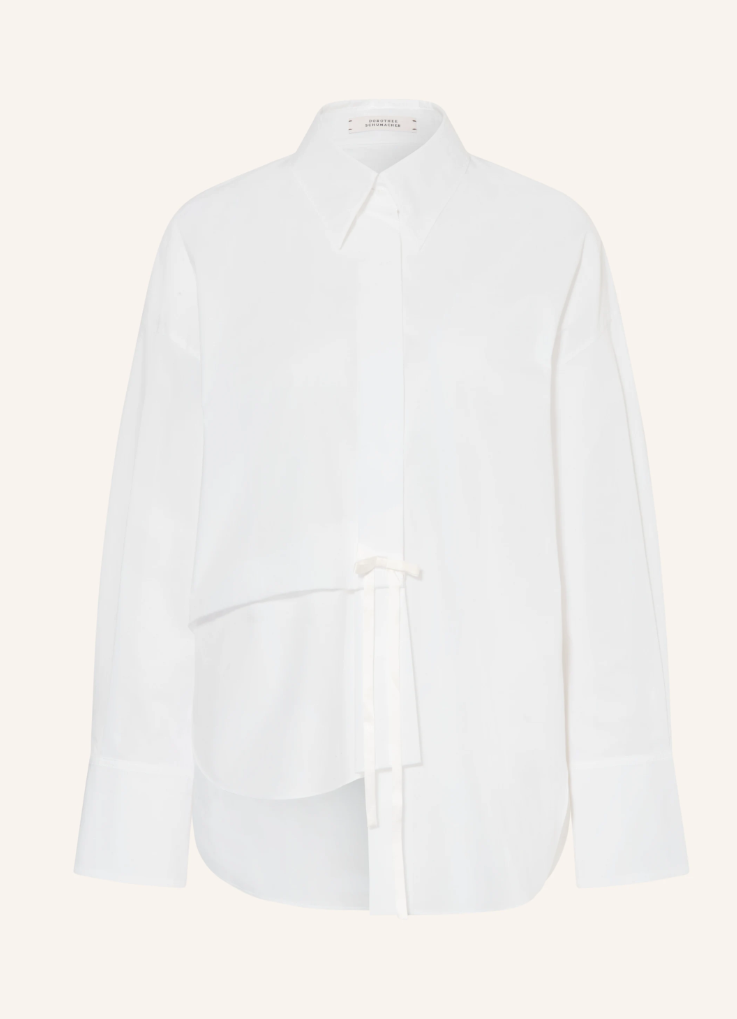 Dorothee Schumacher - Hemdbluse Pure White Baumwoll-Popeline