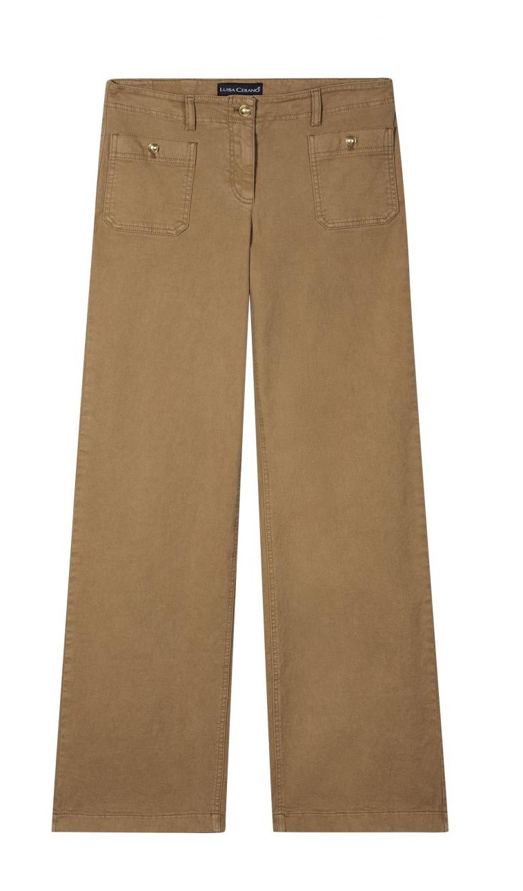 Luisa Cerano - Jeans mit Zierknöpfen